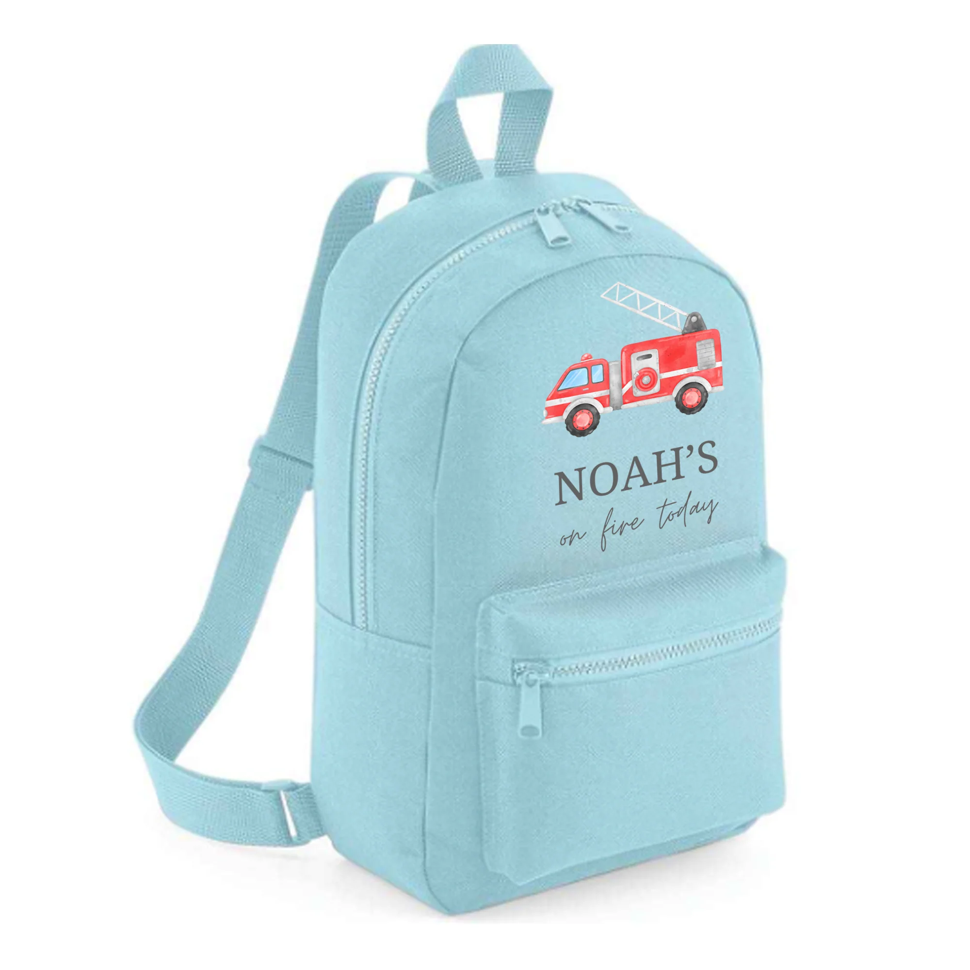Backpack- Fire Engine - Personalised