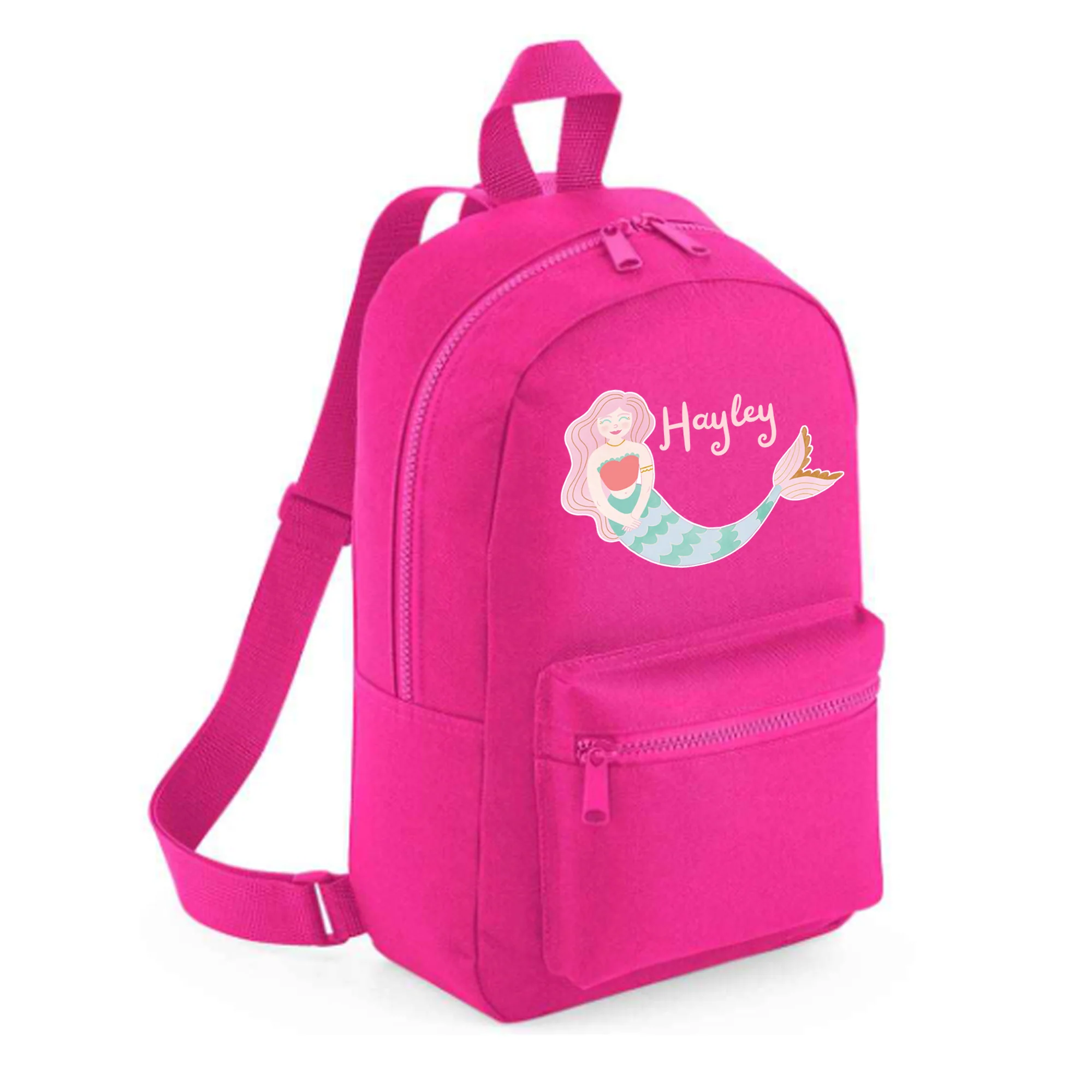 Backpack - Pastel Mermaid - Personalised - Image 2