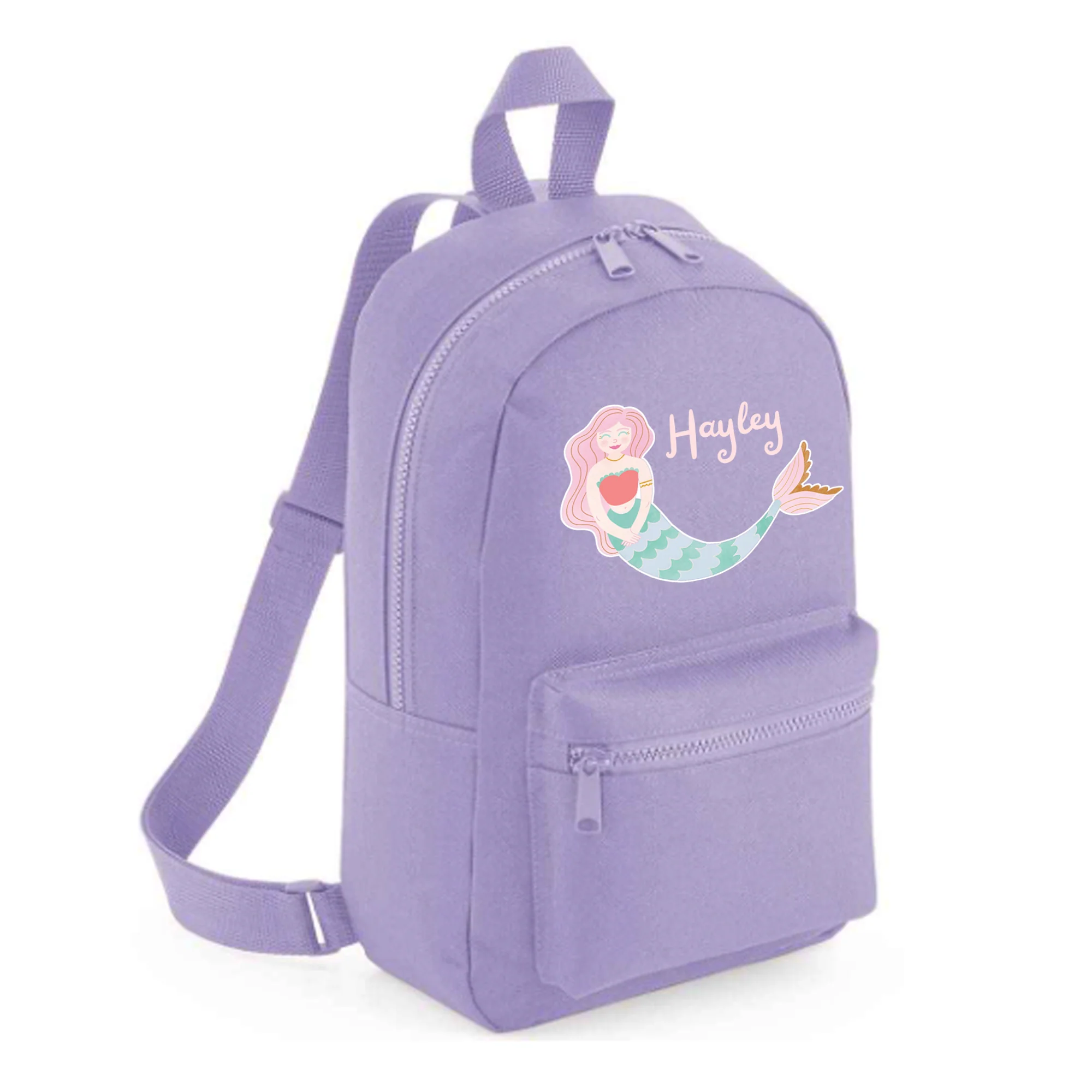 Backpack - Pastel Mermaid - Personalised - Image 4