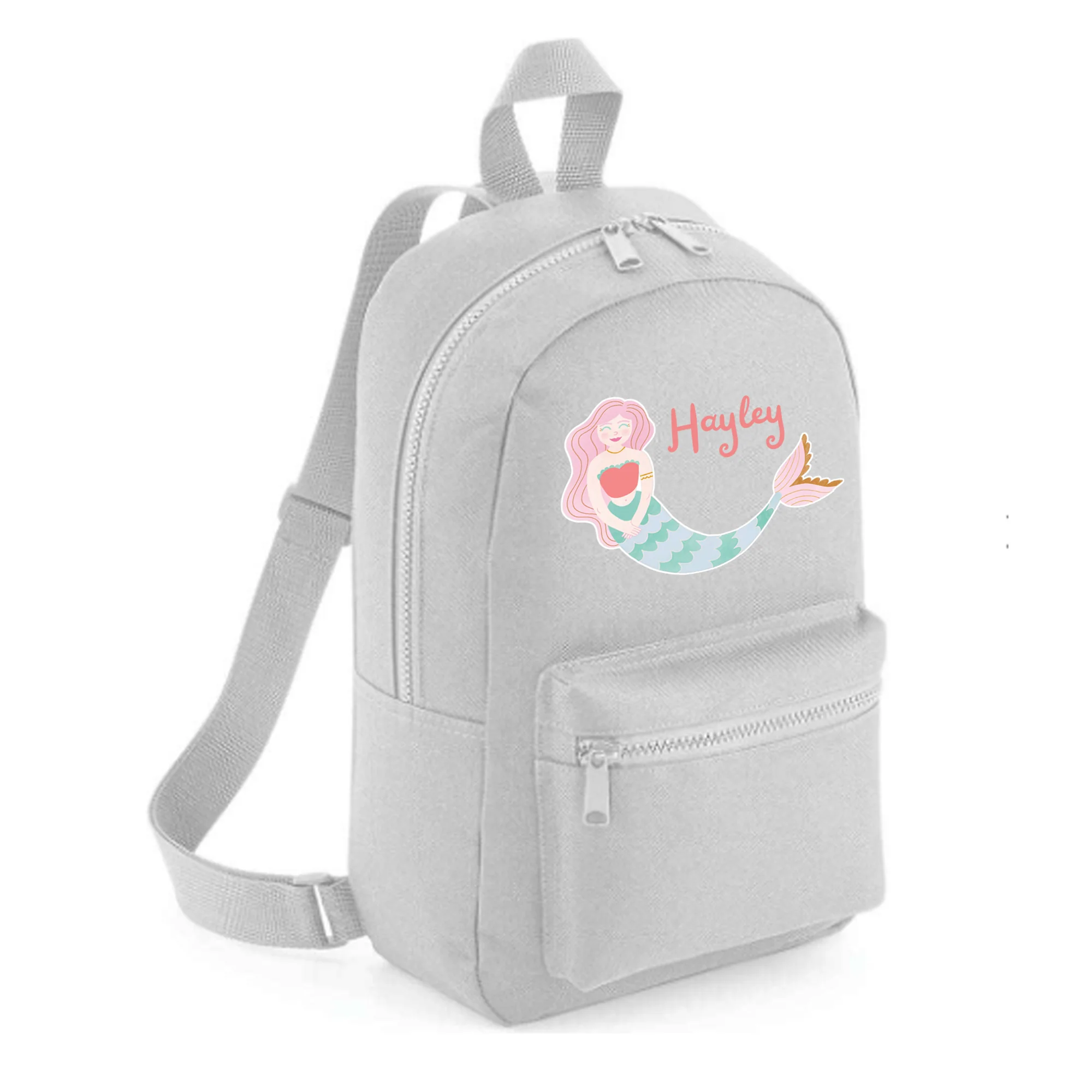 Backpack - Pastel Mermaid - Personalised - Image 6