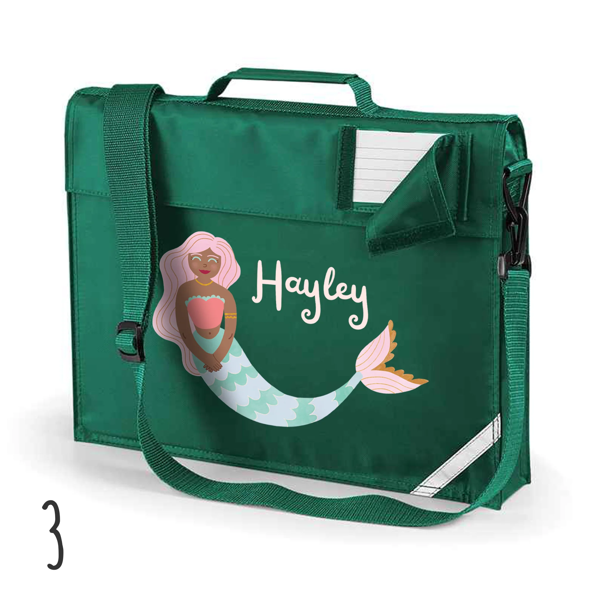 Book Bag - Mermaid -Personalised - Image 4