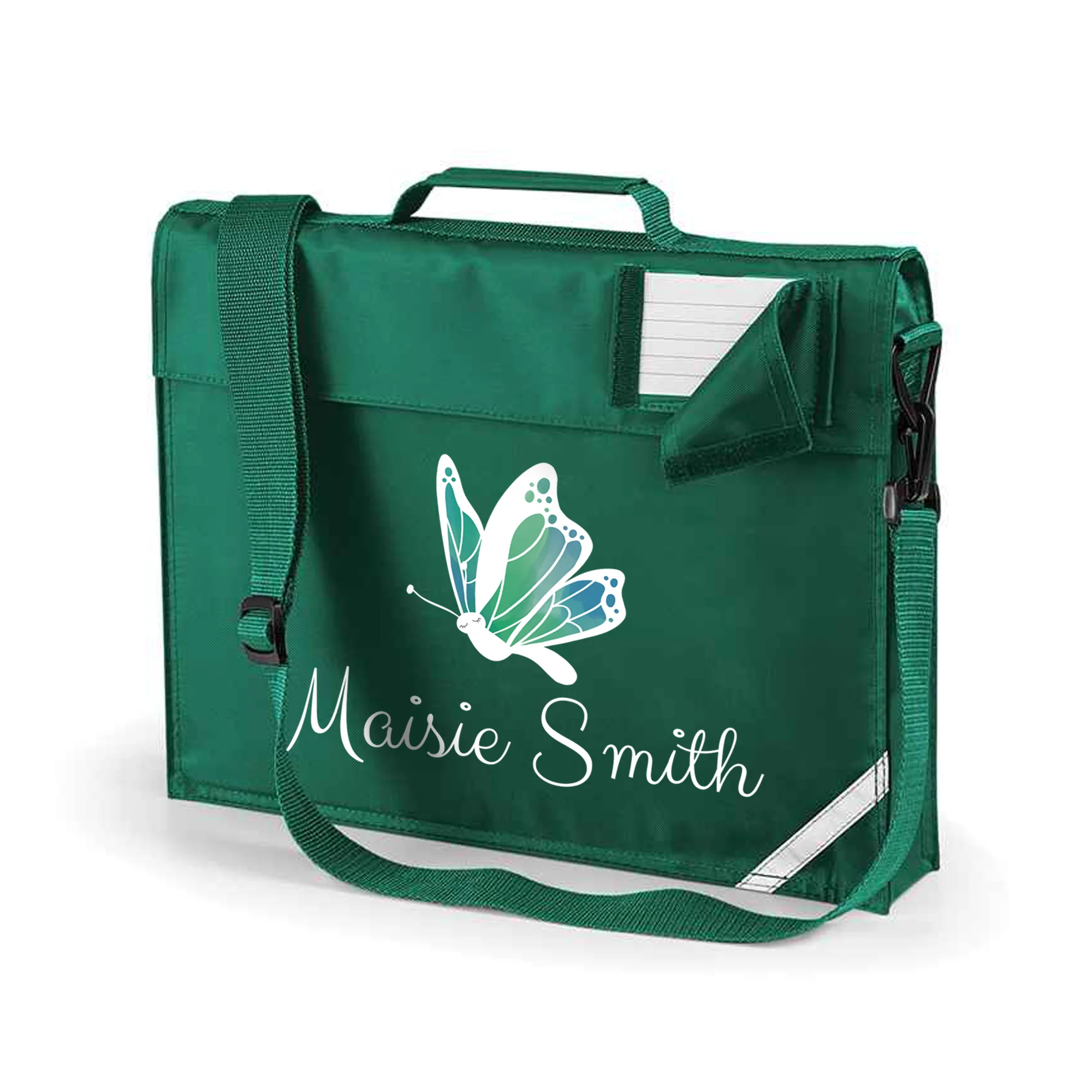 Bookbag - Butterfly - Personalised - Image 5