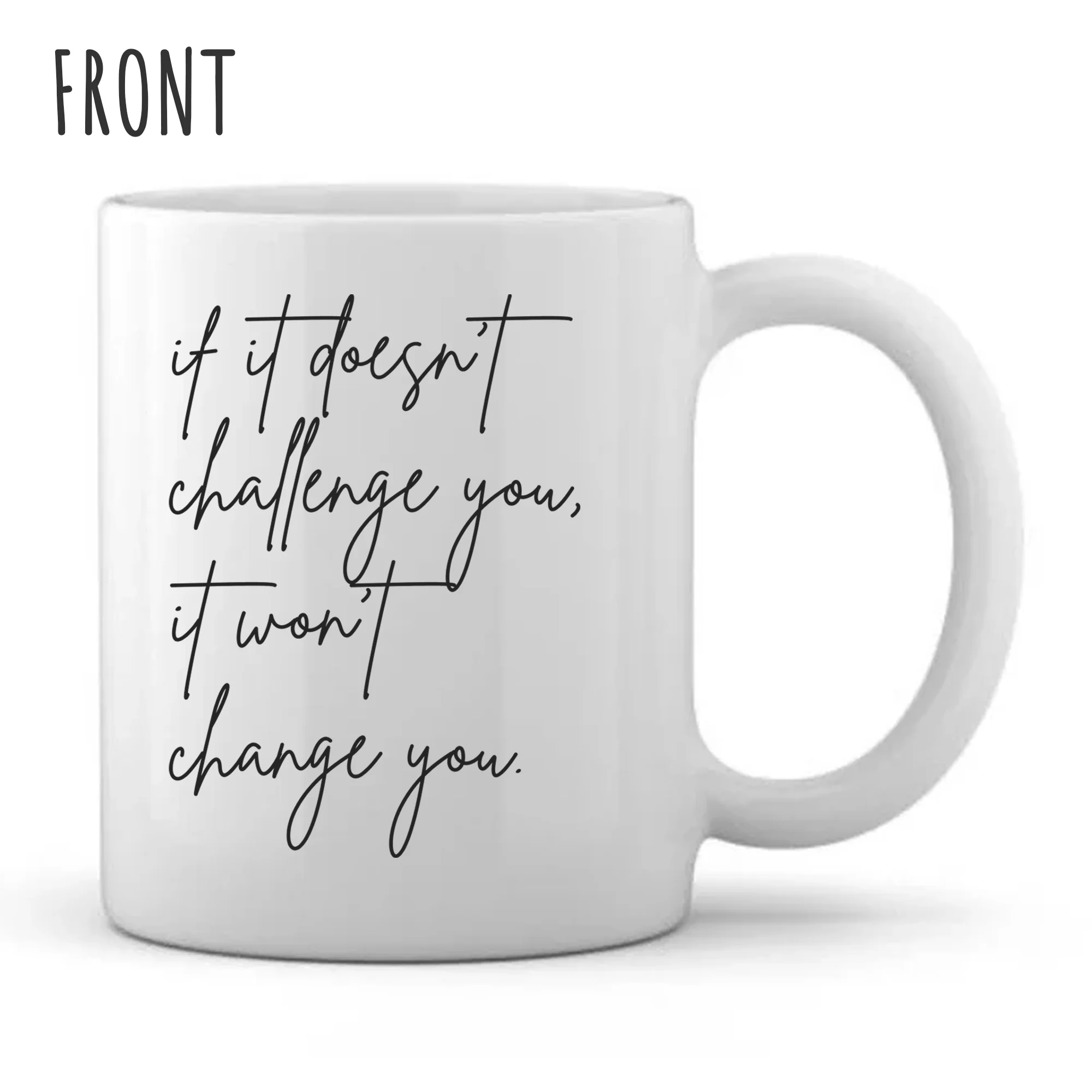 Challenge you - Mug- Personalised - Image 2