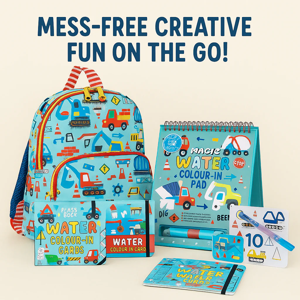 Construction Pack Mess-Free Creative Fun On the Go! 35% OFF
