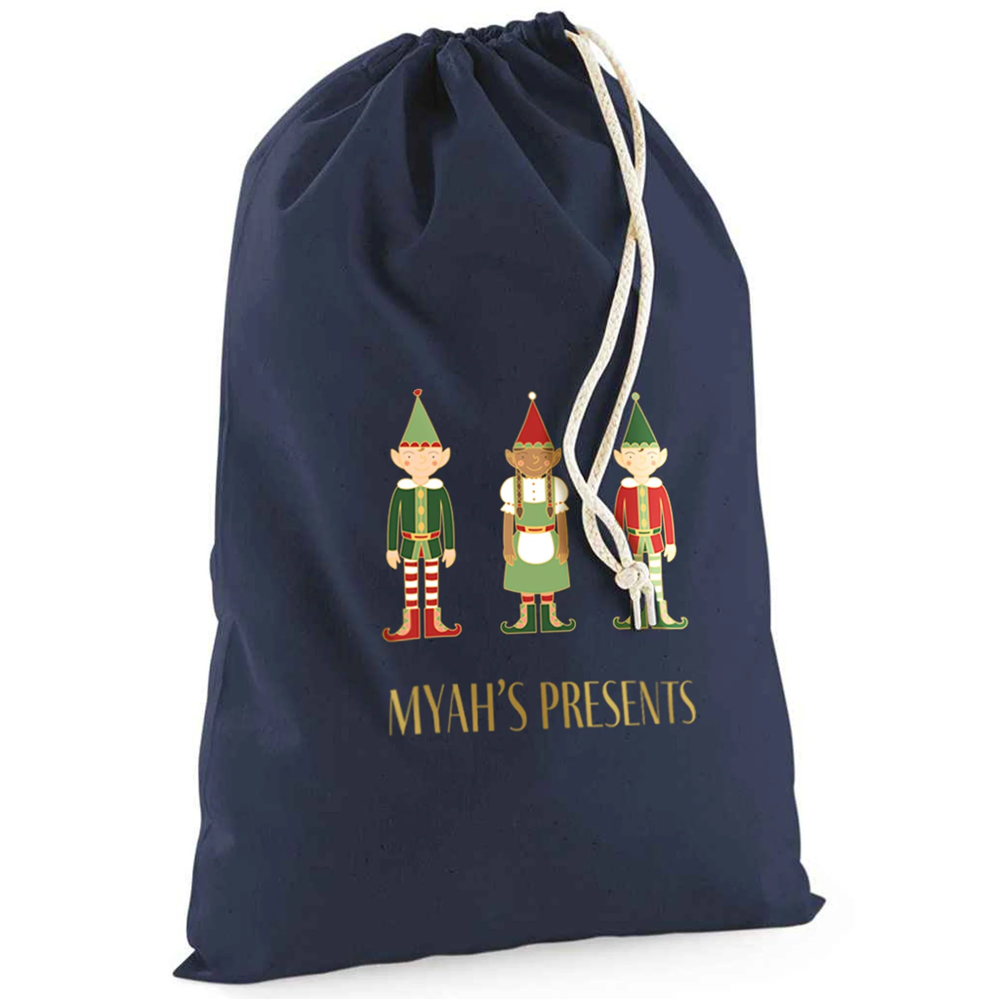 Three Elves Christmas Sack - Image 7