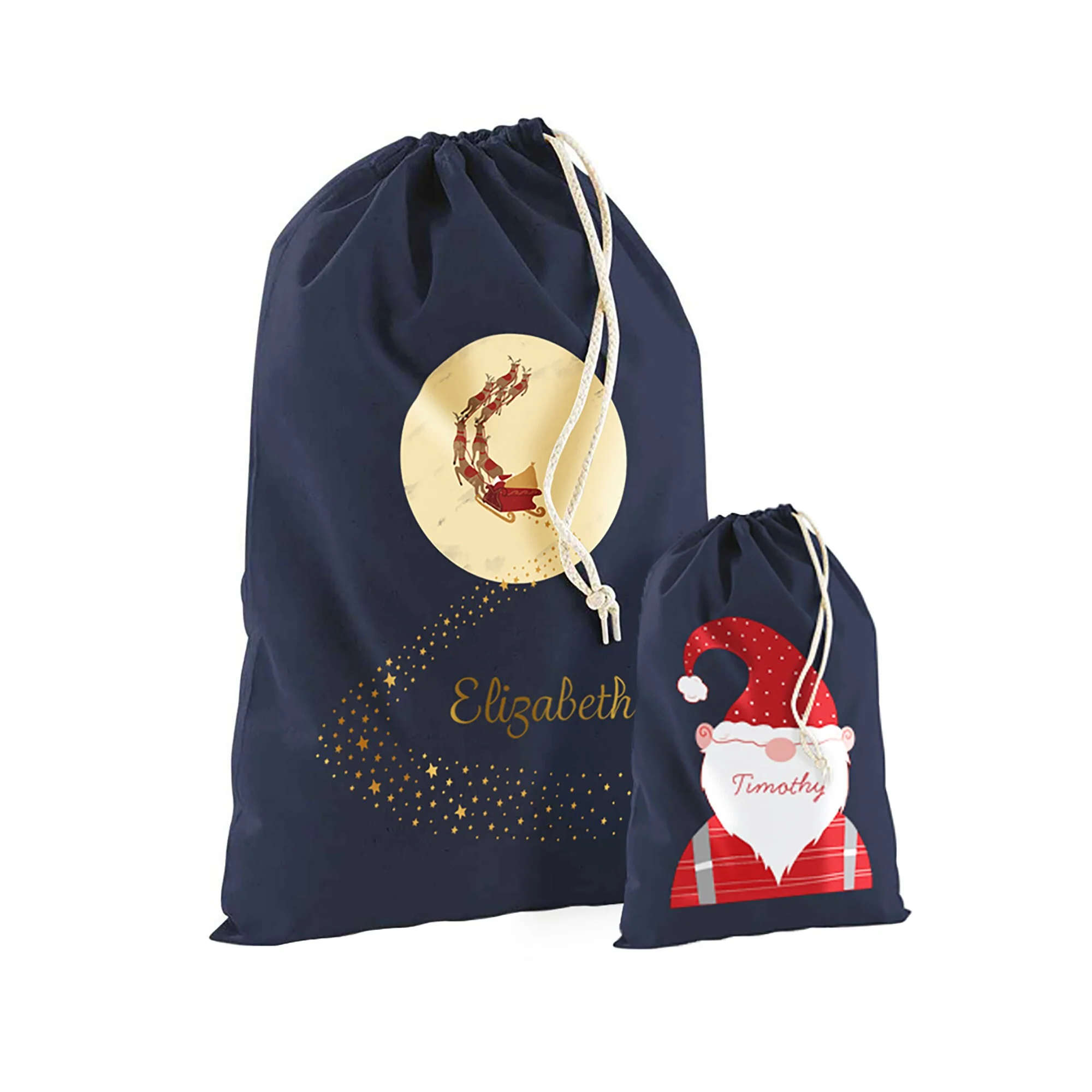 Three Elves Christmas Sack - Image 8