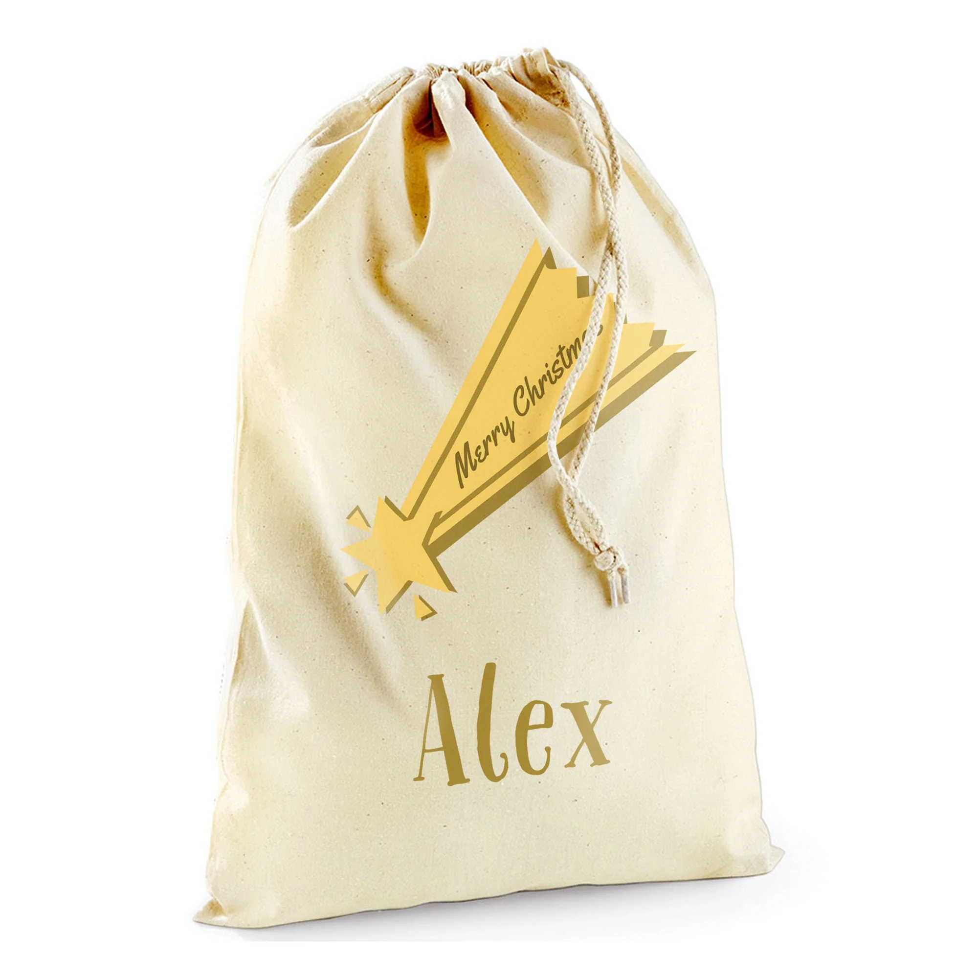 Shooting Star Christmas Sack Personalised - Image 3
