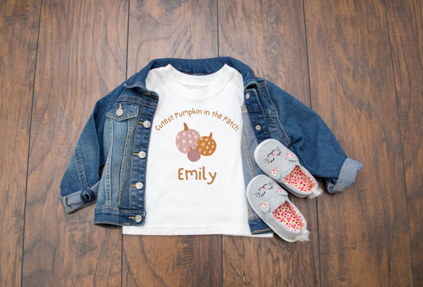 Cutest Pumpkin in the Patch Halloween T-Shirt/ Babygrow - Image 3