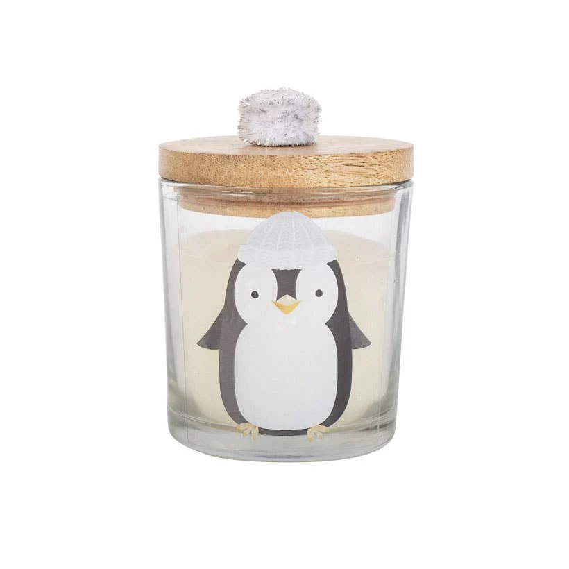 Frosty Vanilla Winter Penguin Candle - Image 3