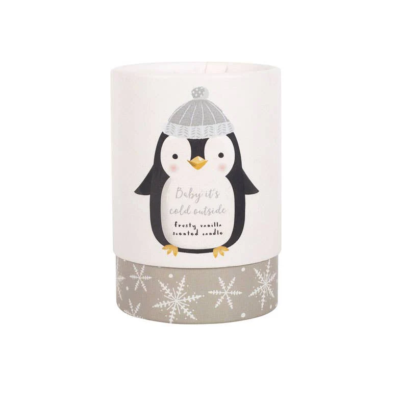 Frosty Vanilla Winter Penguin Candle - Image 5