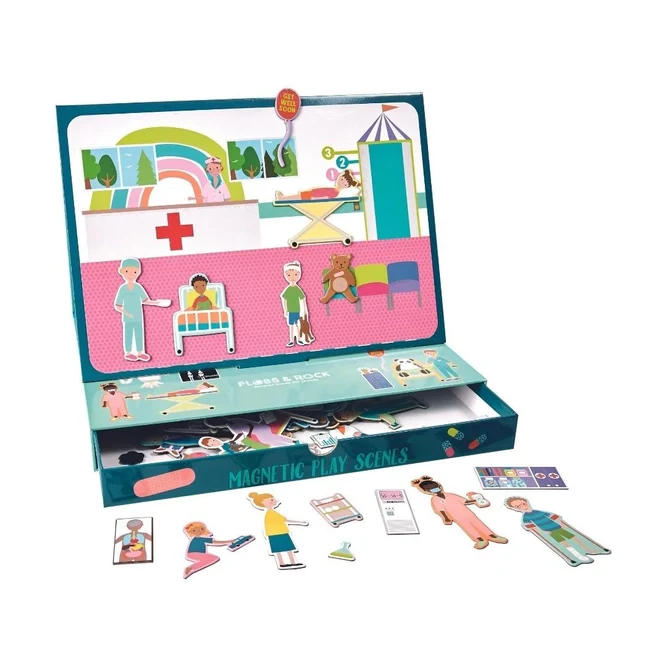 Happy Hospital Magnetic play scenes - Image 4