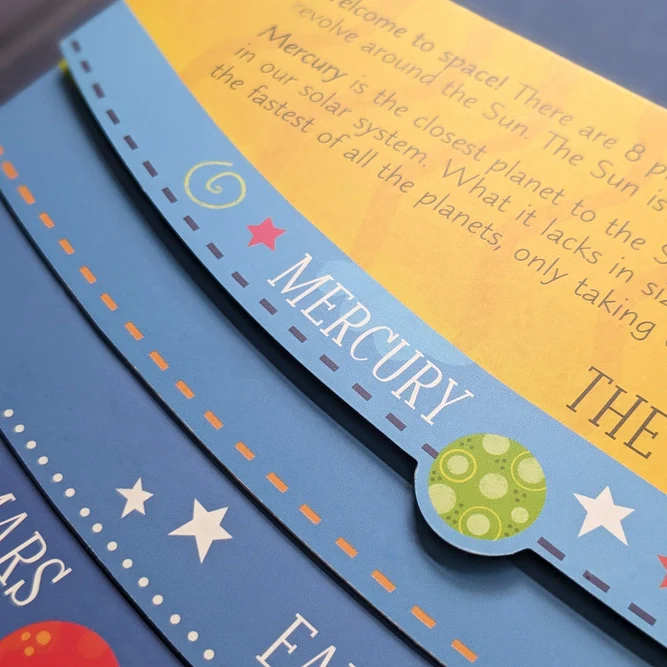 Learning Layer Board Book of Planets - Image 3