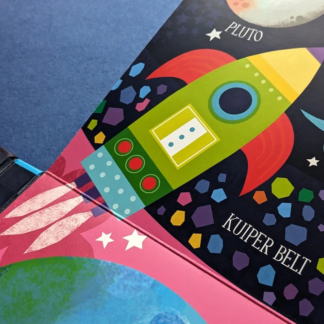 Learning Layer Board Book of Planets - Image 4