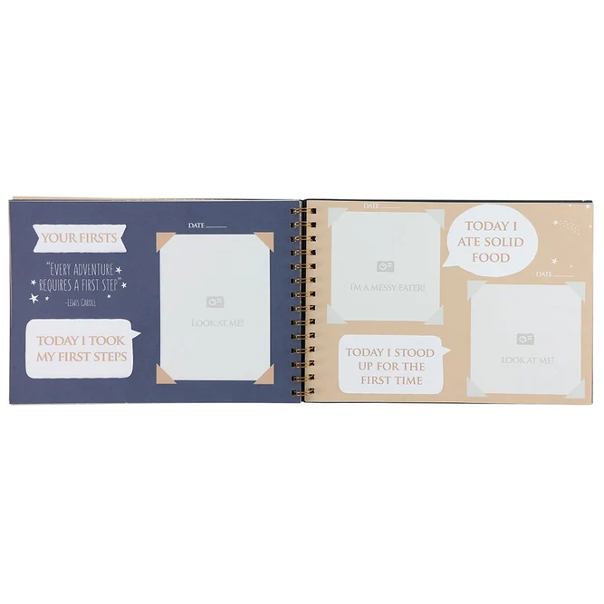 Look At The Stars Memory Baby Book - To capture all those special Memories - Image 3