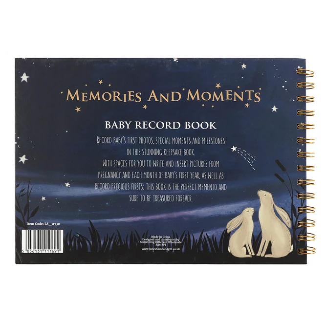 Look At The Stars Memory Baby Book - To capture all those special Memories - Image 4