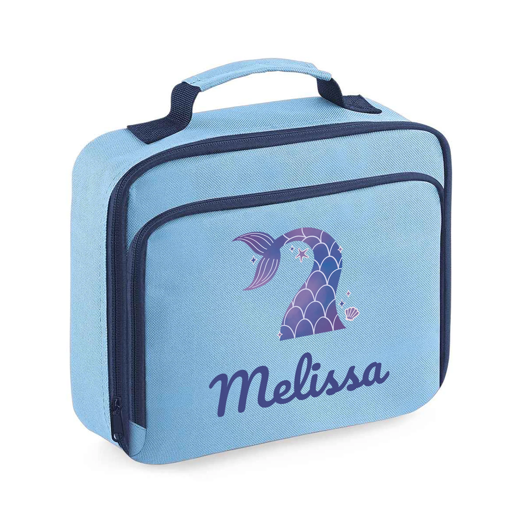 mermaid tail Personalized Lunch Bag - Image 3