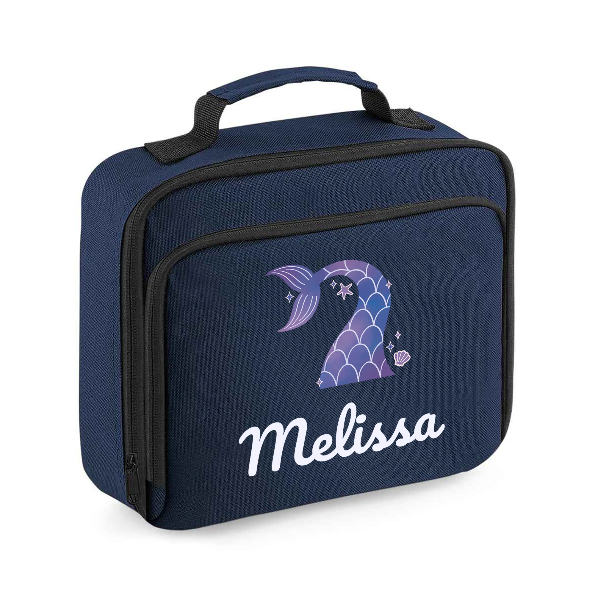 mermaid tail Personalized Lunch Bag - Image 4