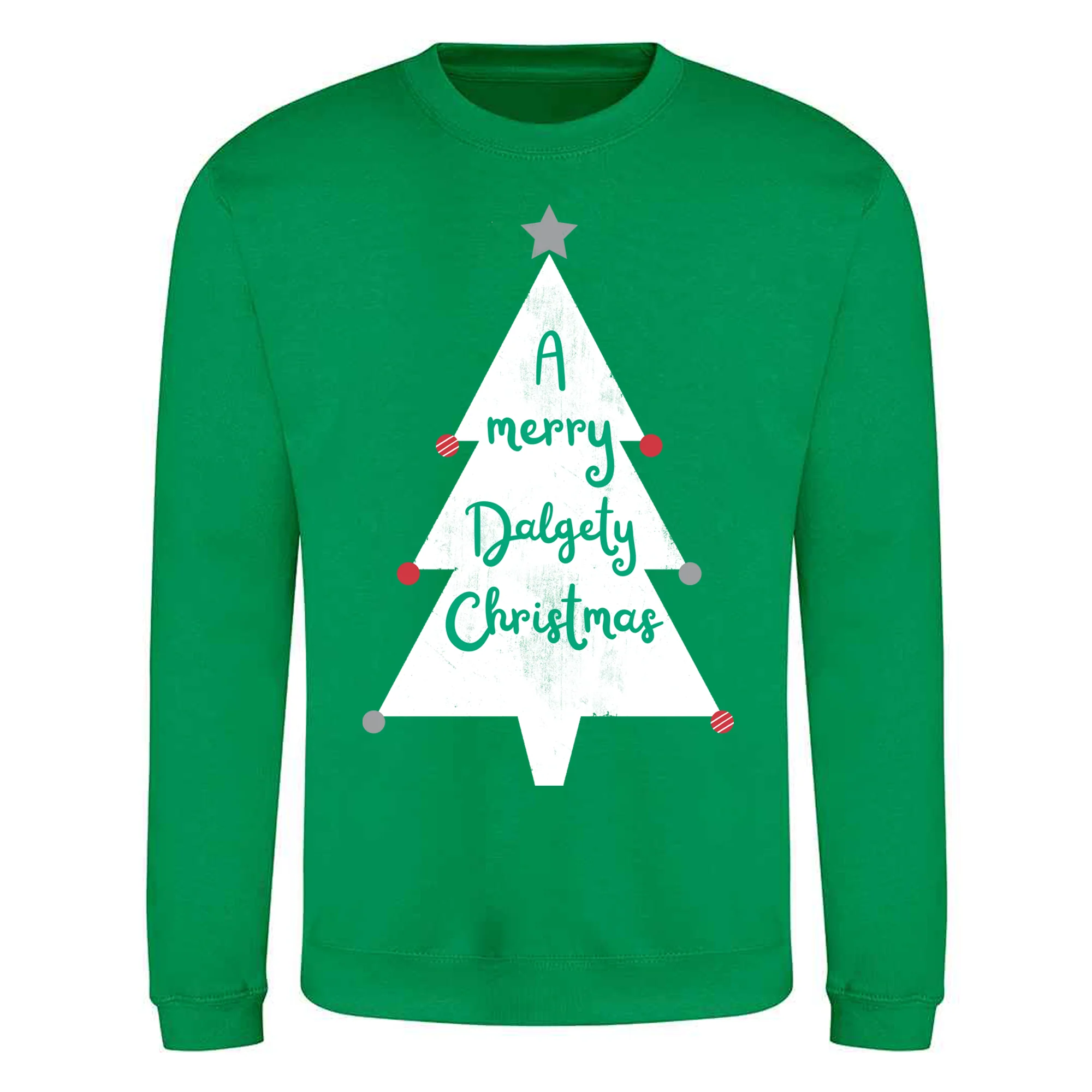 Family Chistmas Tree - Personalised - Christmas Sweatshirt / Jumper - Image 3