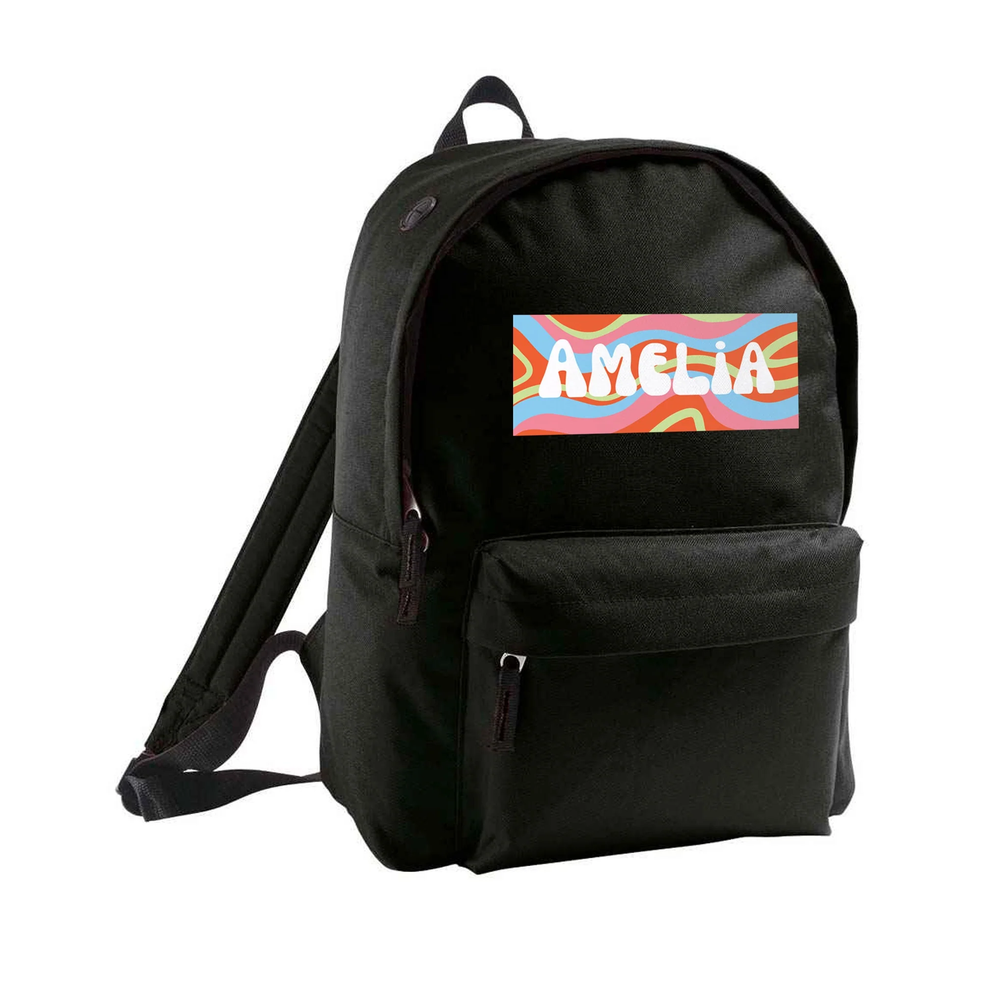 Personalised 70's Design - Backpack - Image 4