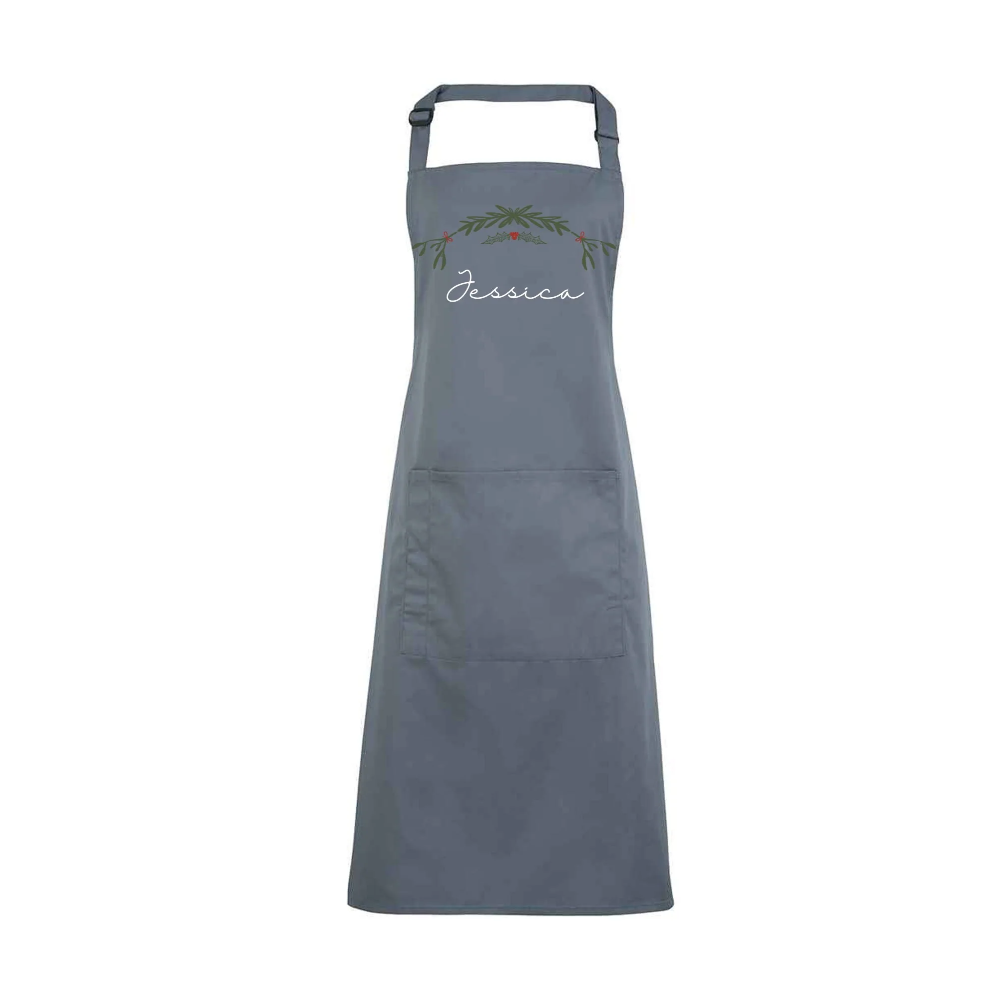 Personalised Apron - Wreath 1 - Image 3