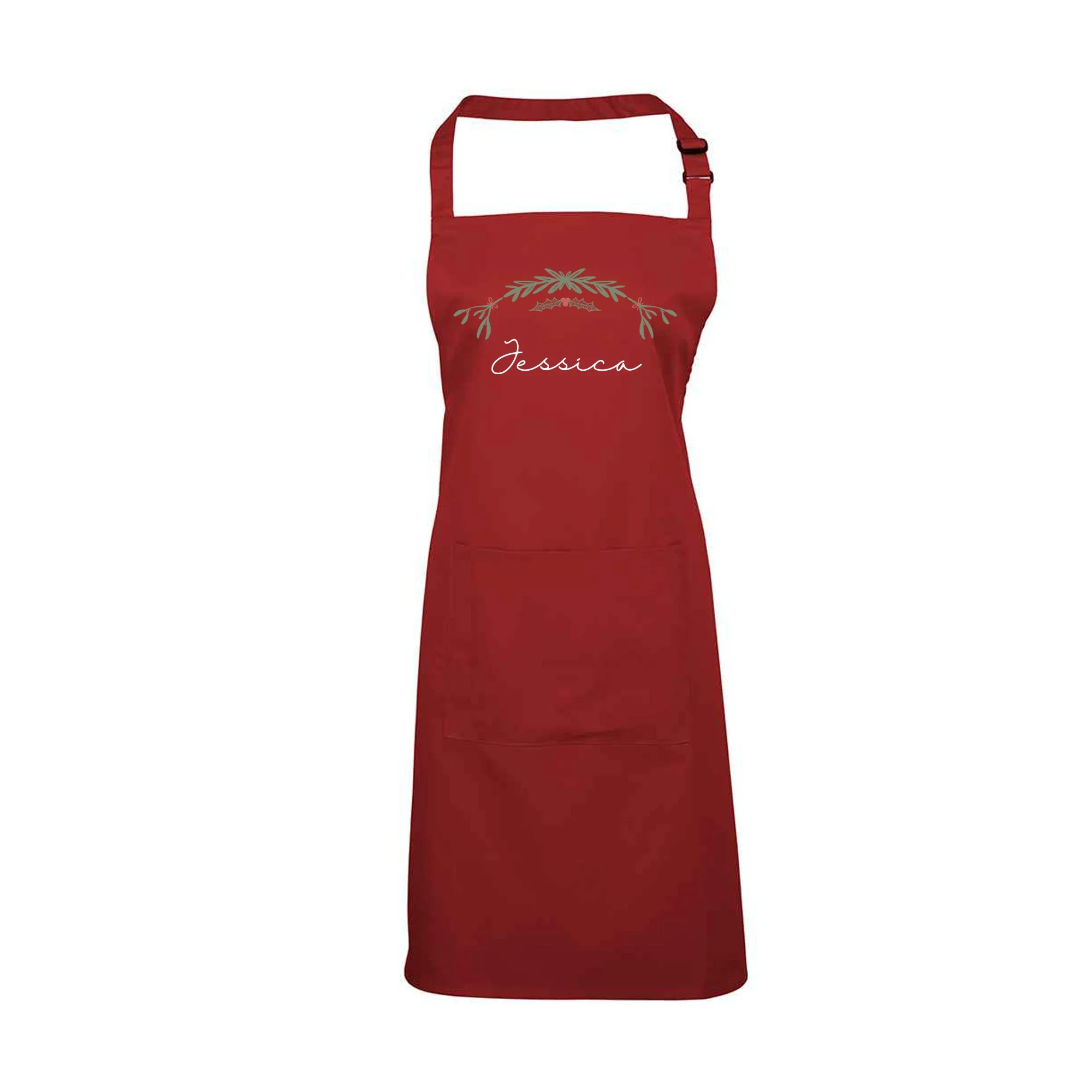 Personalised Apron - Wreath 1 - Image 4