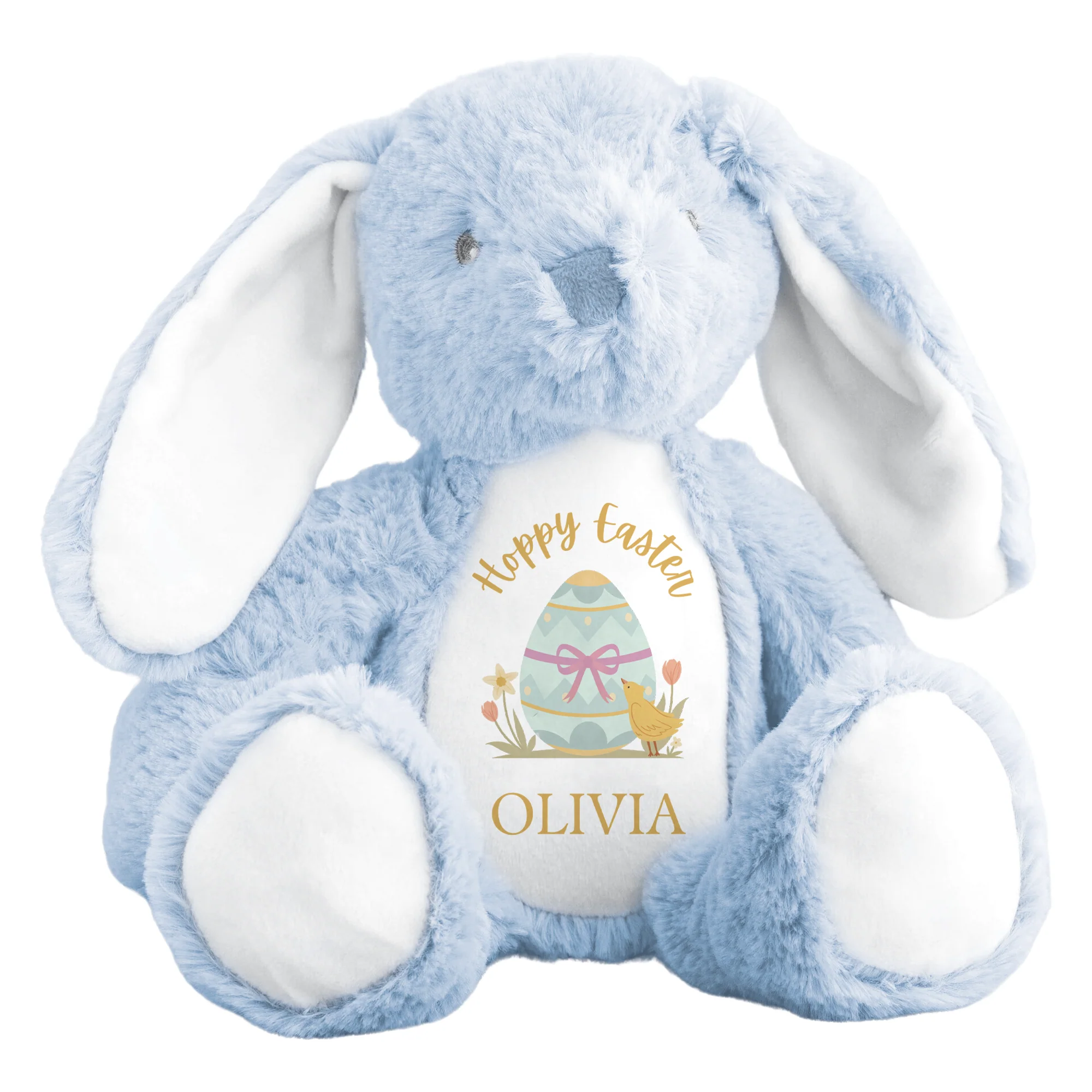 Personalised Easter Bunny Teddy - Hoppy Easter Plush Toy For Kids - Add Your Name Religious Gift - Image 8