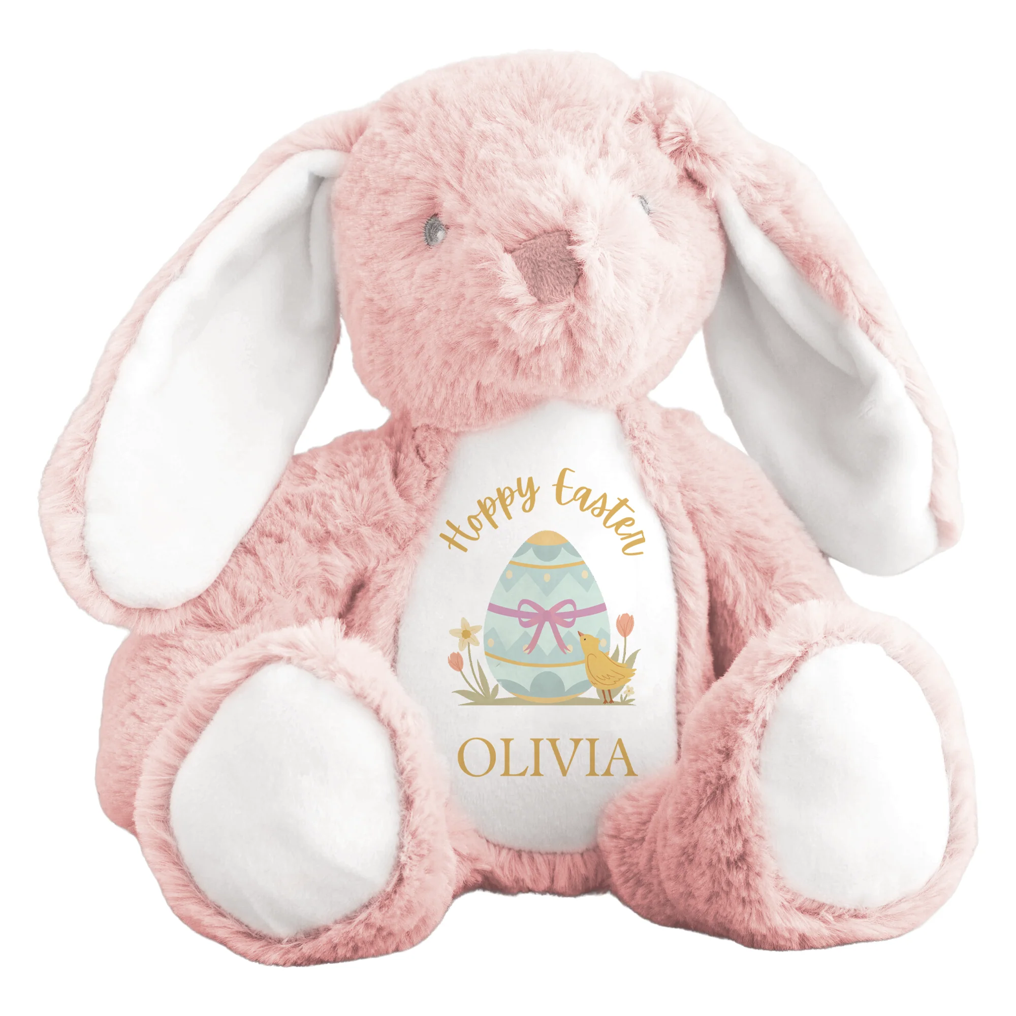 Personalised Easter Bunny Teddy - Hoppy Easter Plush Toy For Kids - Add Your Name Religious Gift - Image 9