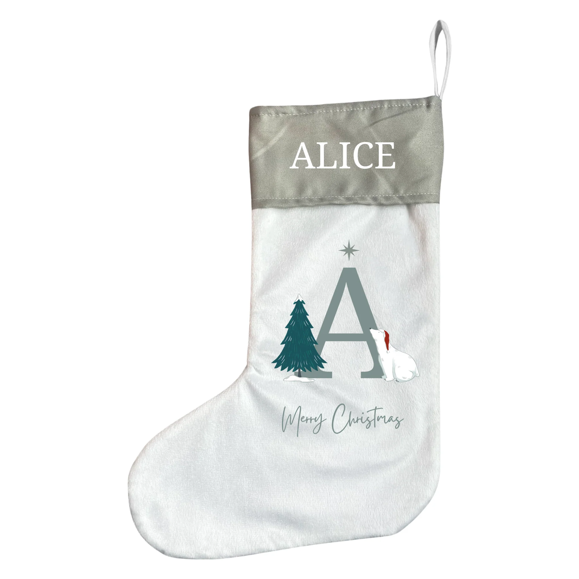 Personalised Christmas Stocking - Make A Wish Design - Image 3