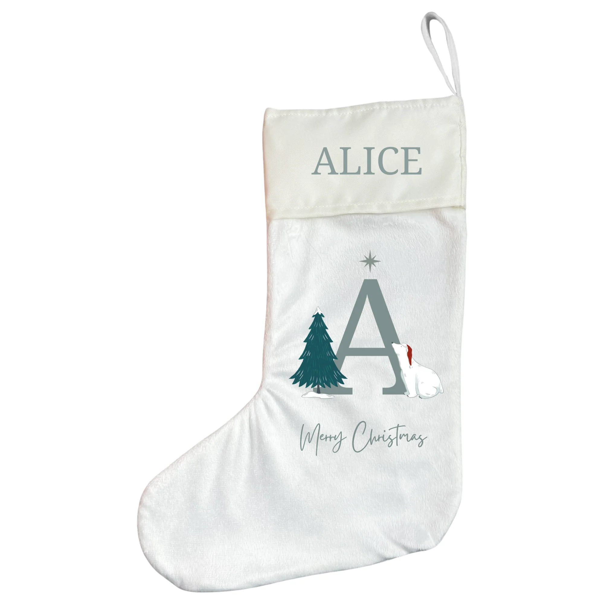 Personalised Christmas Stocking - Make A Wish Design - Image 4
