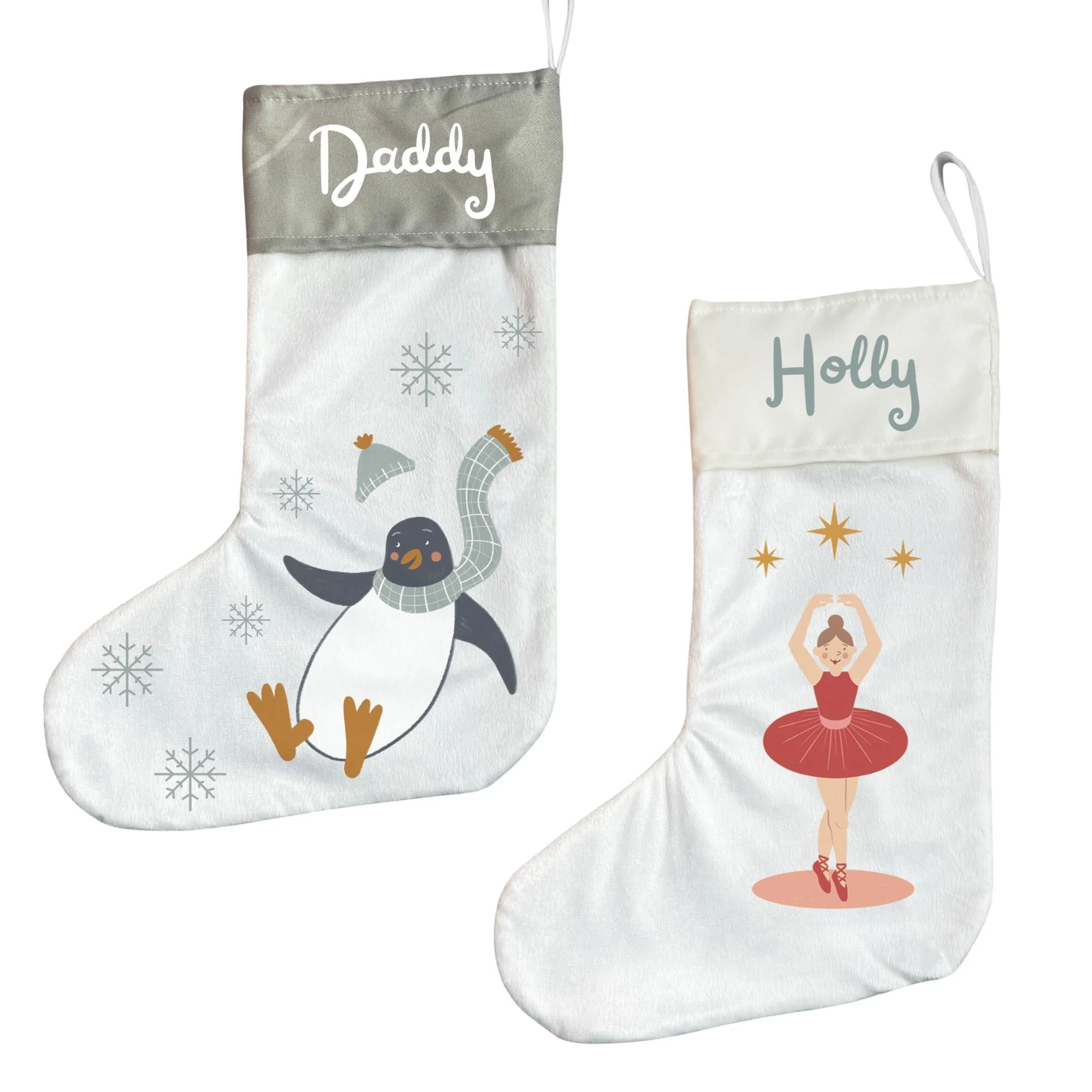 Personalised Christmas Stocking Christmas Countdown - Image 3