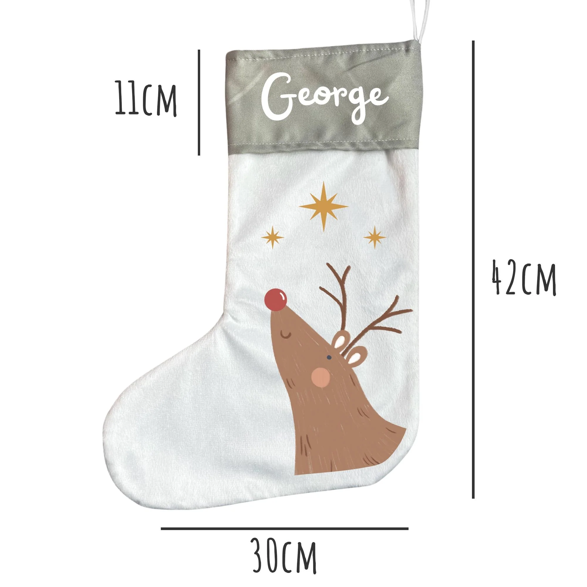 Personalised Christmas Stocking Christmas Countdown - Image 4