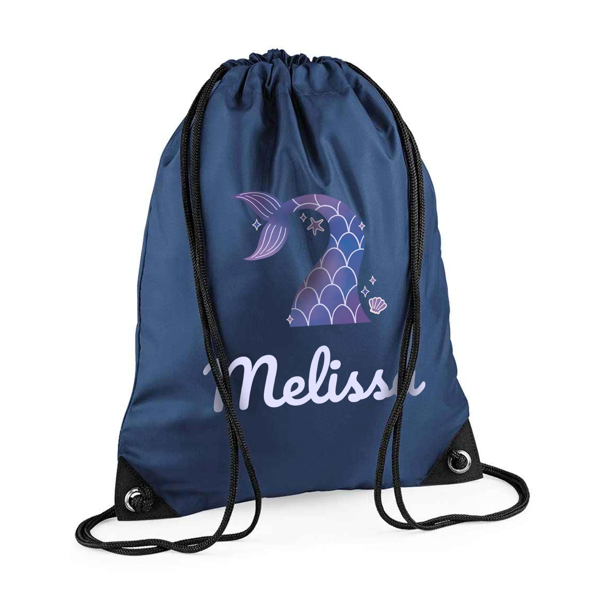 Personalised Mermaid Drawstring Bag - Image 3