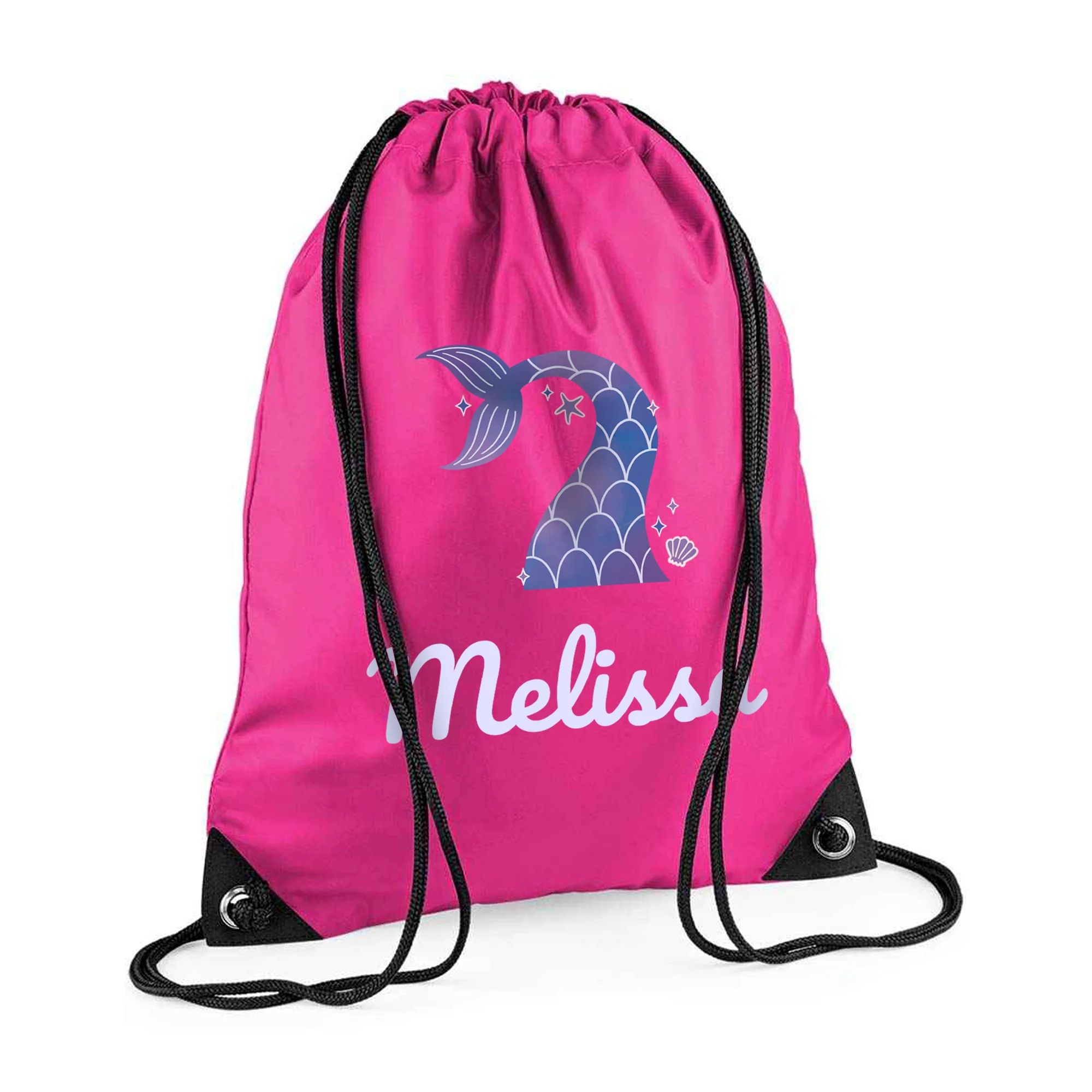 Personalised Mermaid Drawstring Bag - Image 4