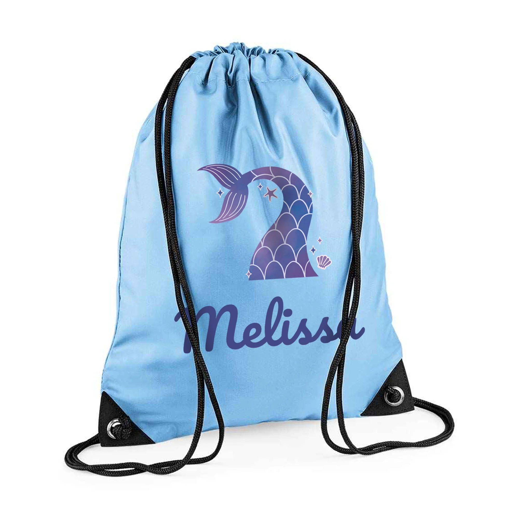 Personalised Mermaid Drawstring Bag - Image 5