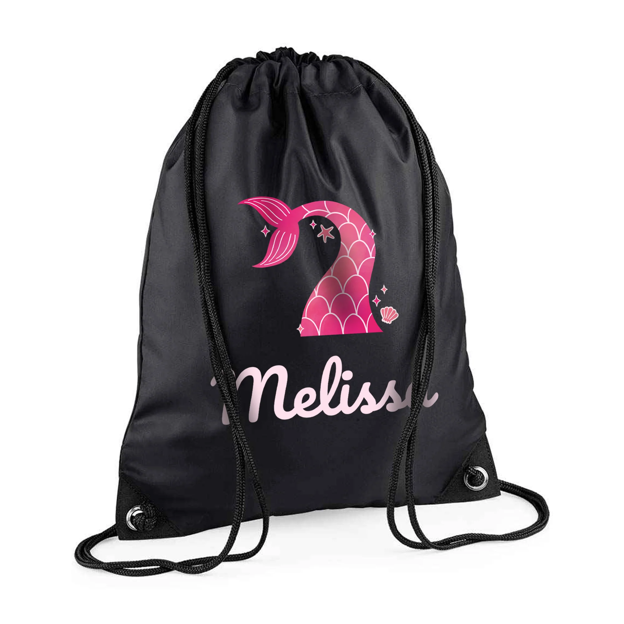 Personalised Mermaid Drawstring Bag - Image 6