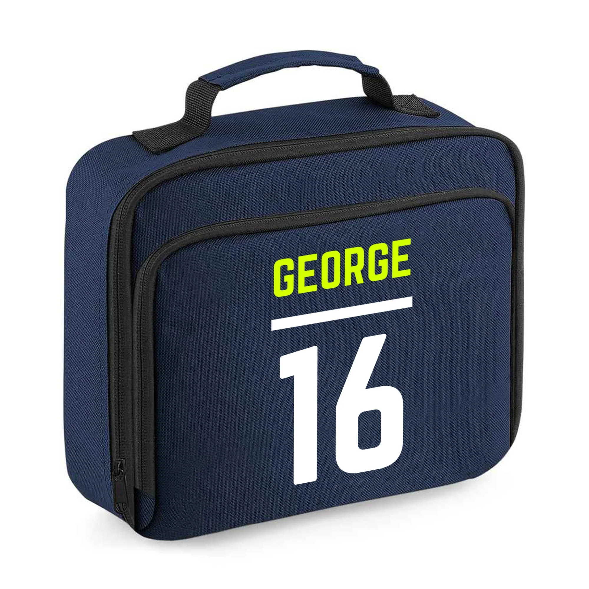 Personalised Football Number - Lunch Bag - Image 2