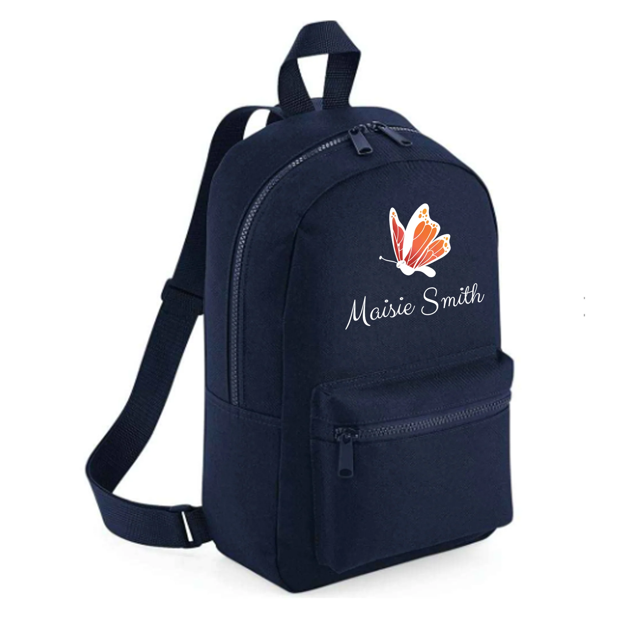 Personalised Kids 7L Backpack - Butterfly Design