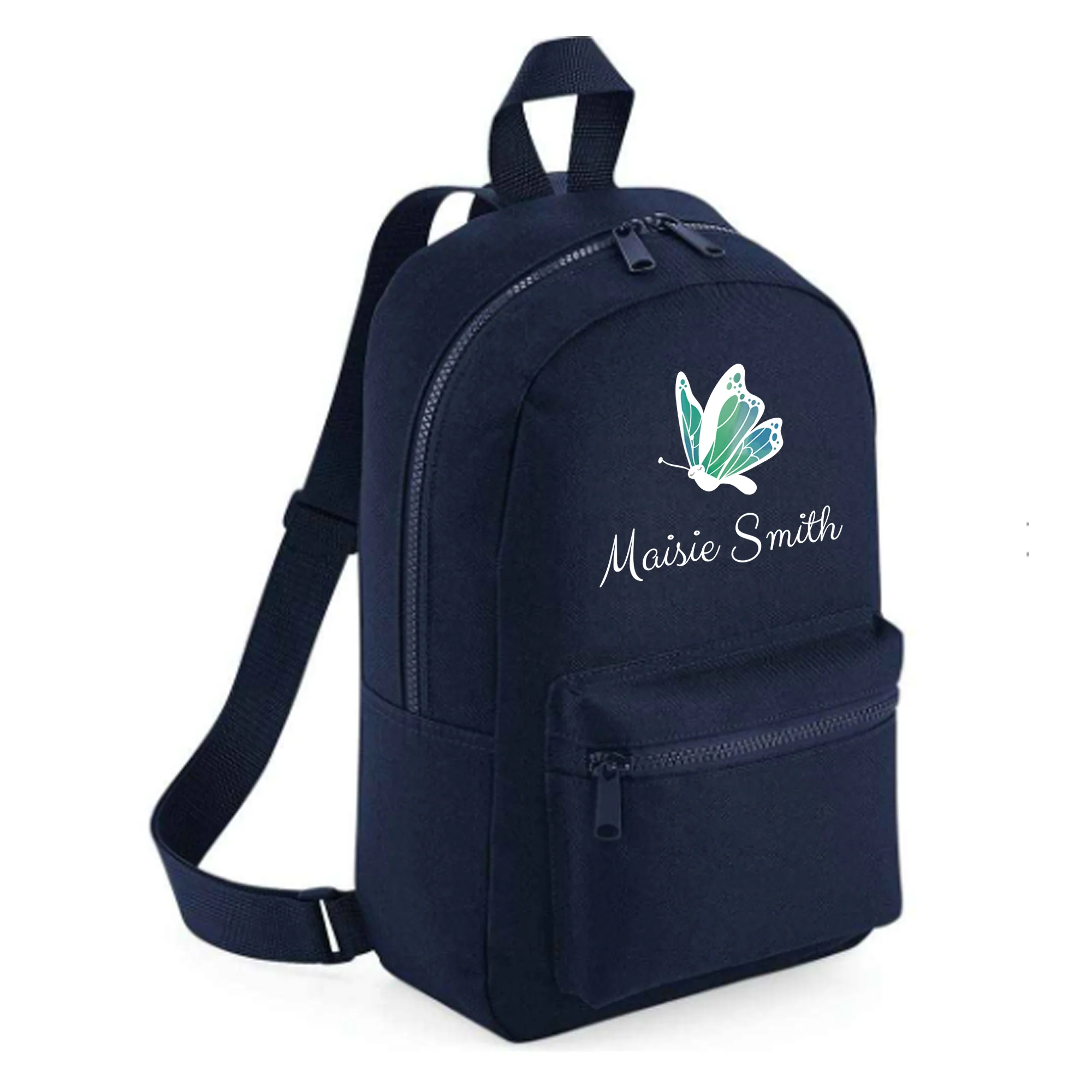 Personalised Kids 7L Backpack - Butterfly Design - Image 10