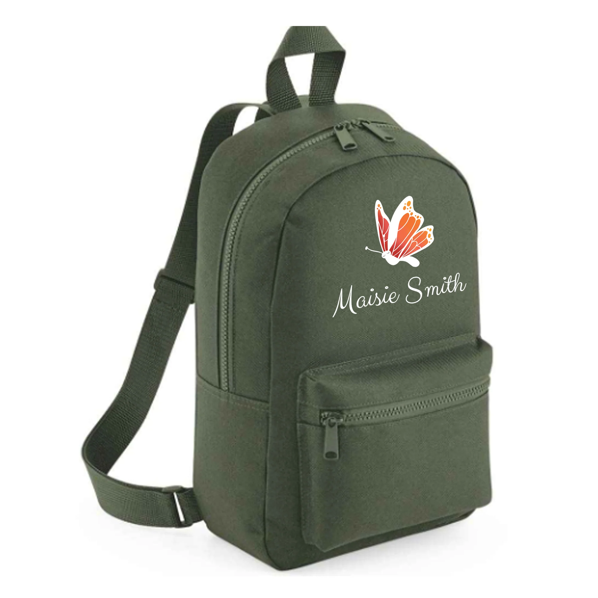 Personalised Kids 7L Backpack - Butterfly Design - Image 7