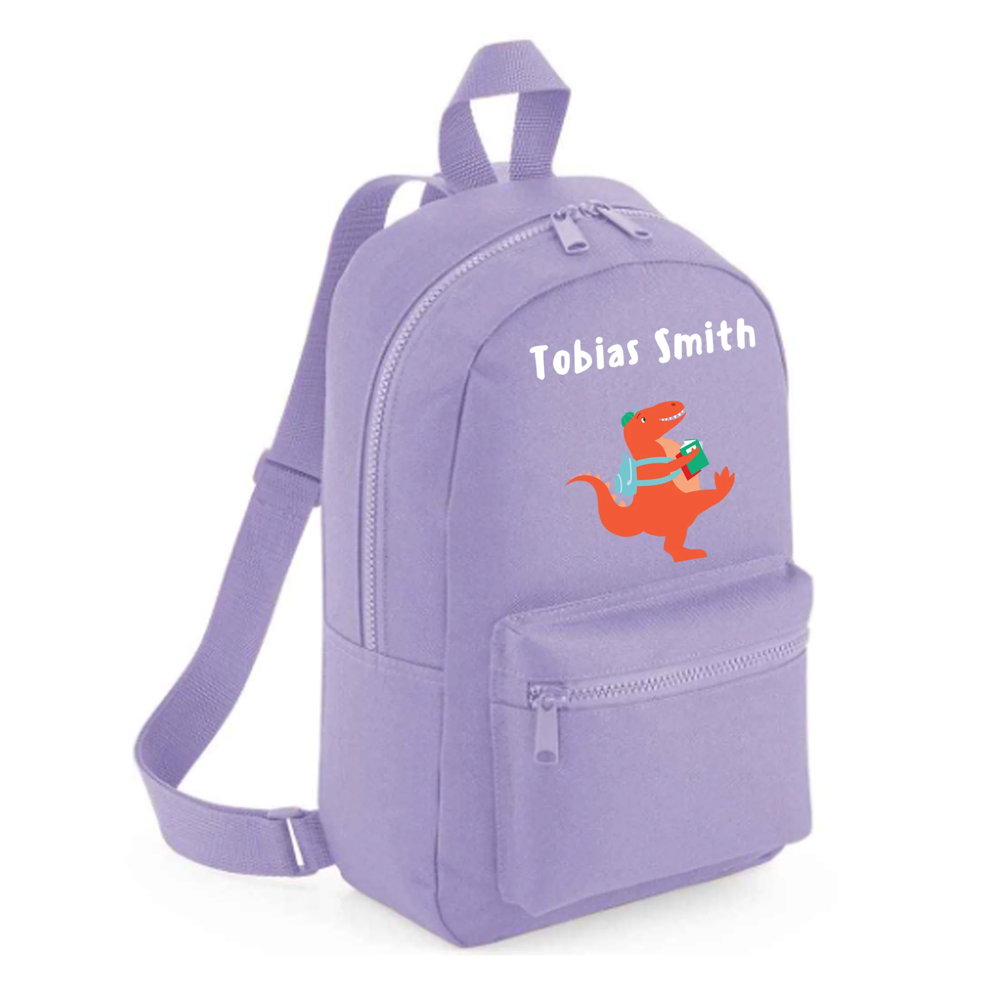 Personalised Kids 7L Backpack - Dinosaur Design - Image 2