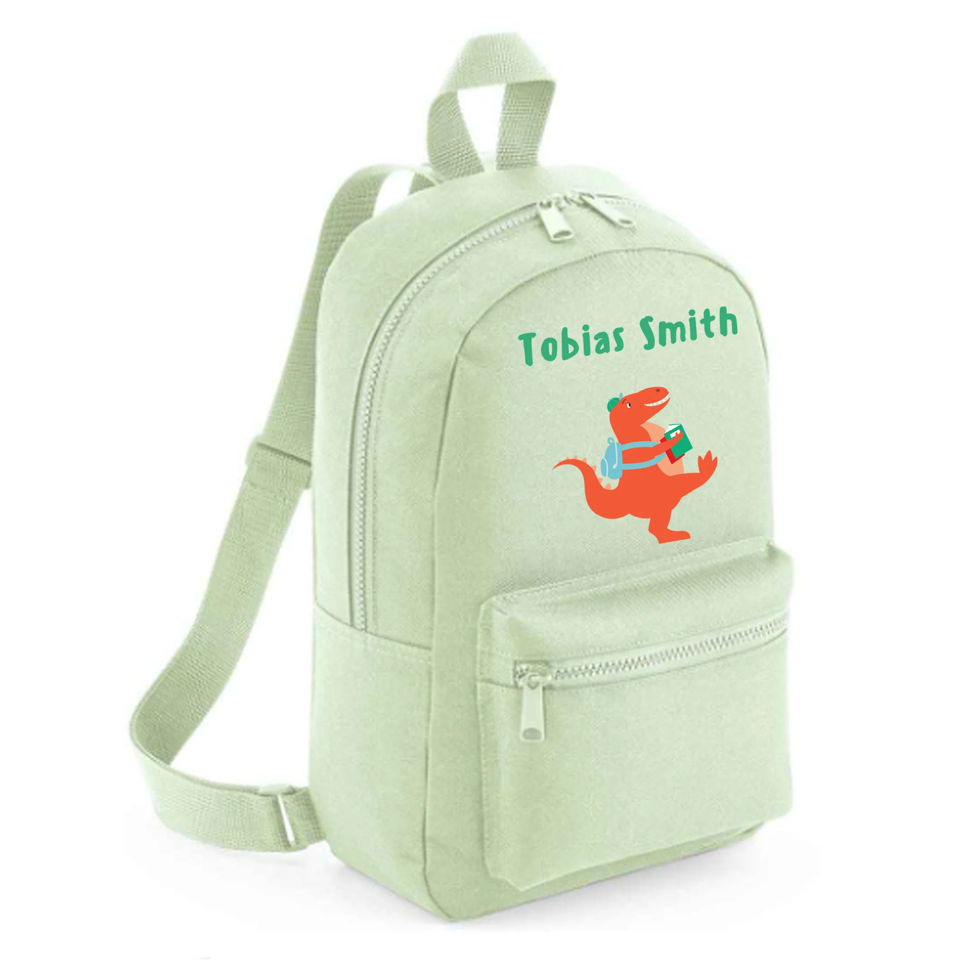 Personalised Kids 7L Backpack - Dinosaur Design - Image 6