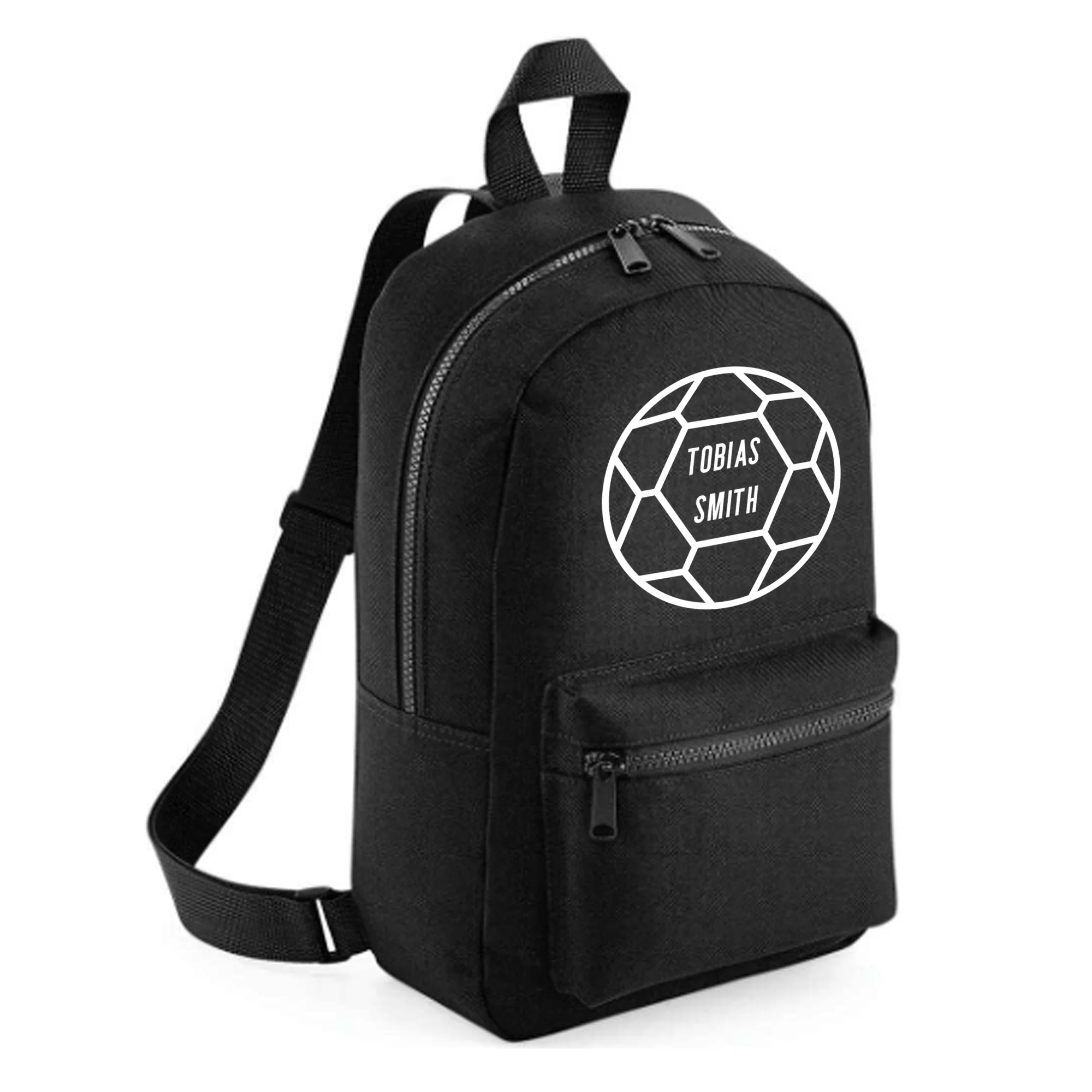 Personalised Kids 7L Backpack - Football Design - Image 10