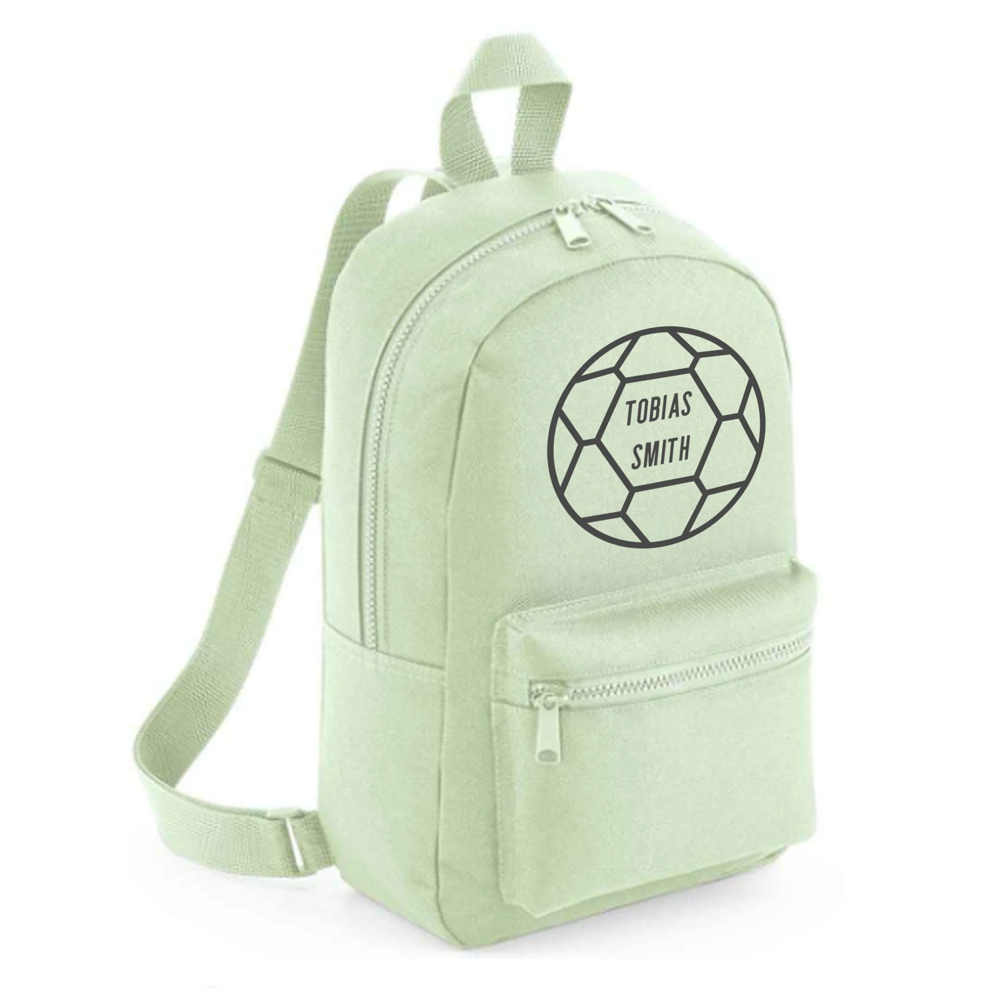 Personalised Kids 7L Backpack - Football Design - Image 2