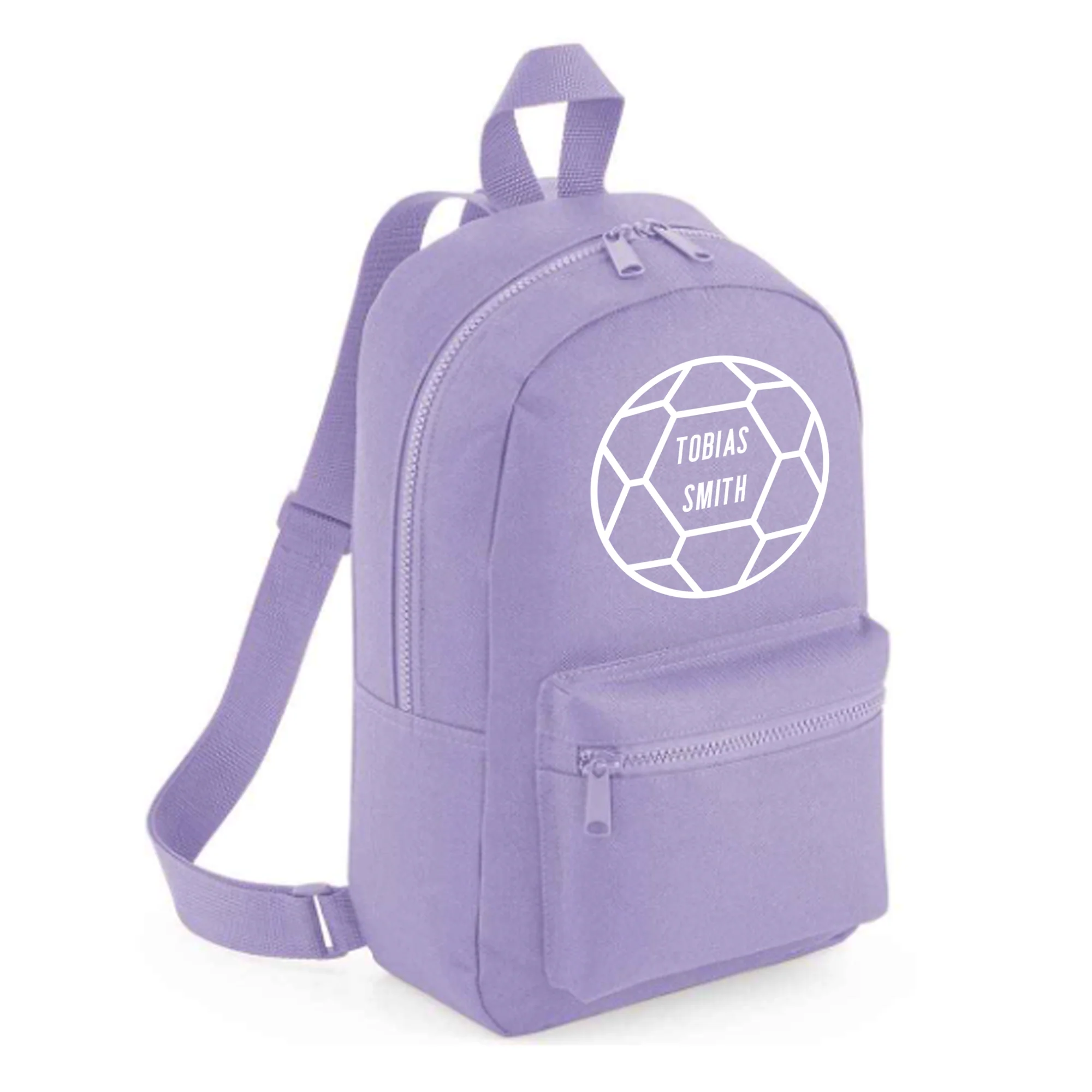 Personalised Kids 7L Backpack - Football Design - Image 4