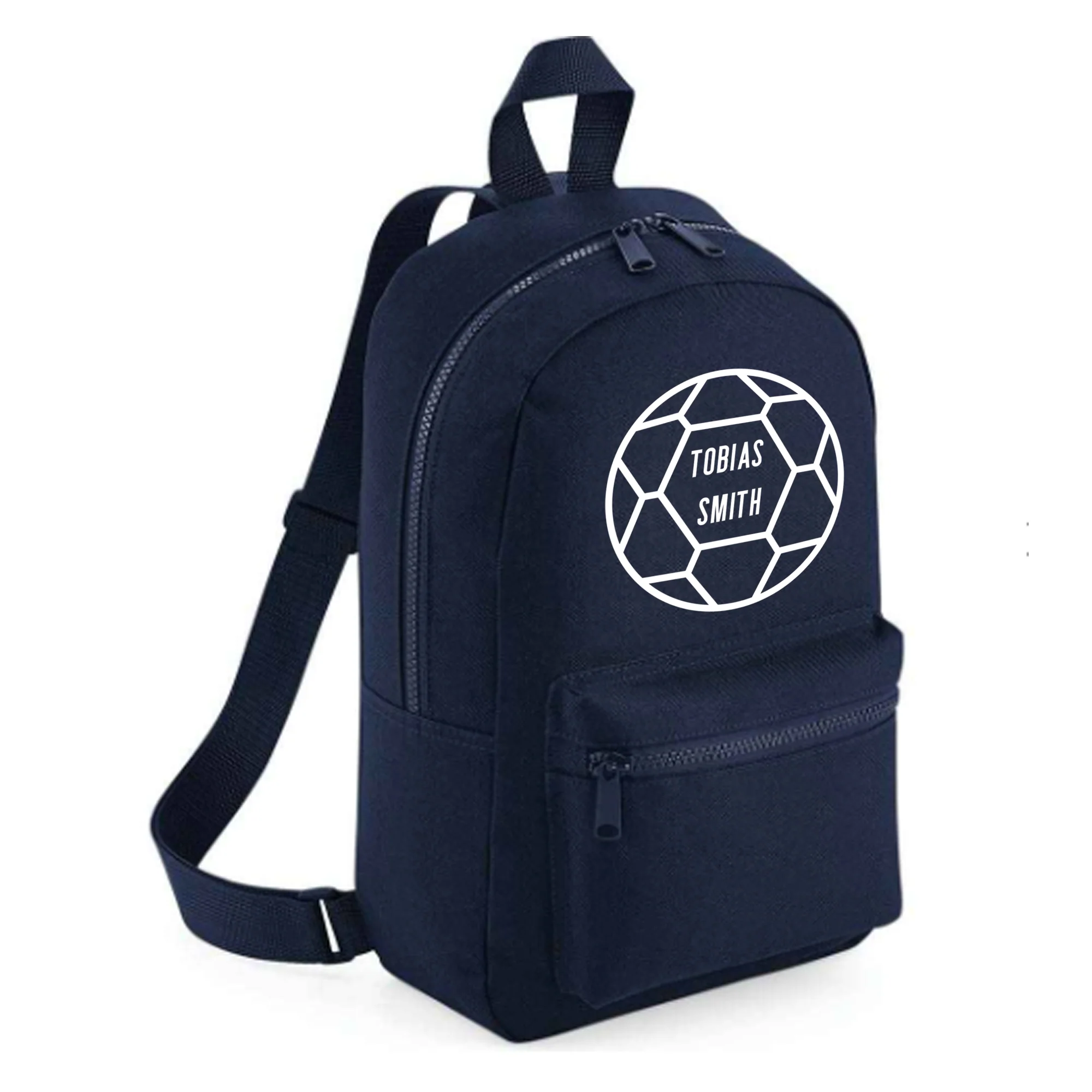 Personalised Kids 7L Backpack - Football Design - Image 6