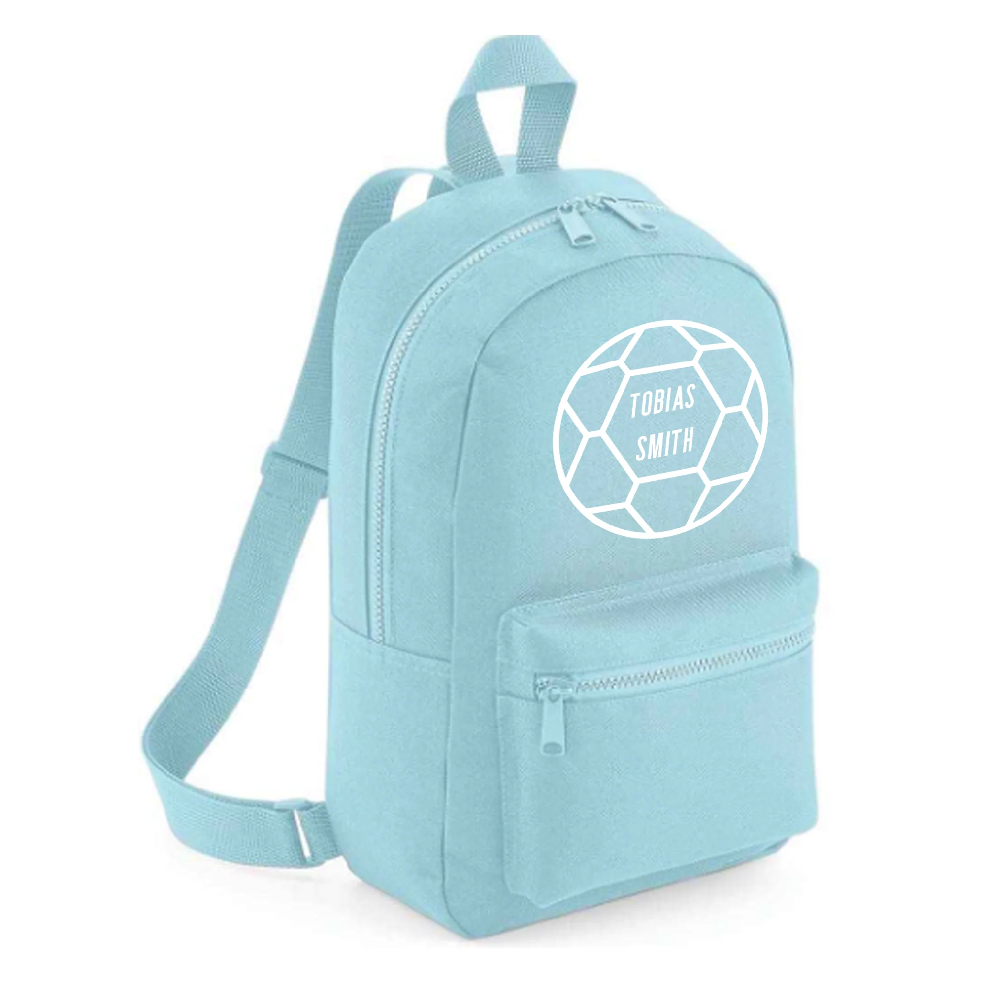 Personalised Kids 7L Backpack - Football Design - Image 7