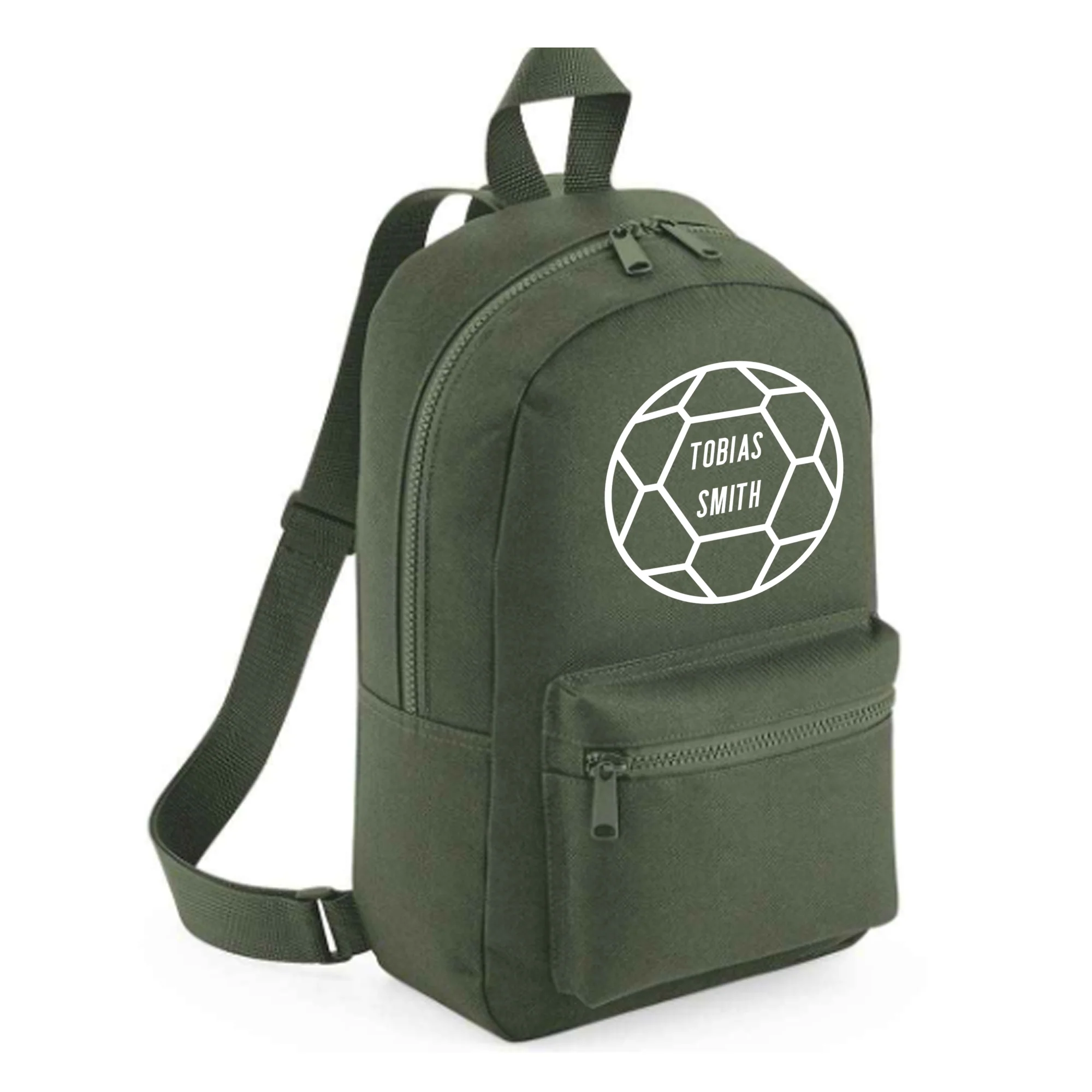 Personalised Kids 7L Backpack - Football Design - Image 9