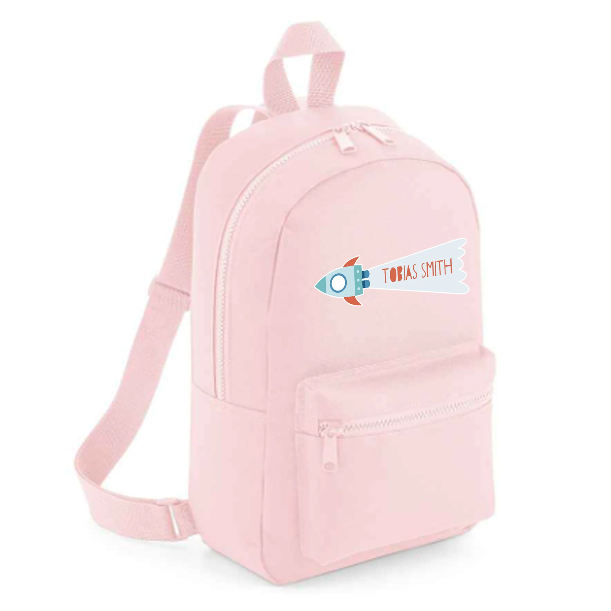 Personalised Kids 7L Backpack - Rocket Design - Image 4
