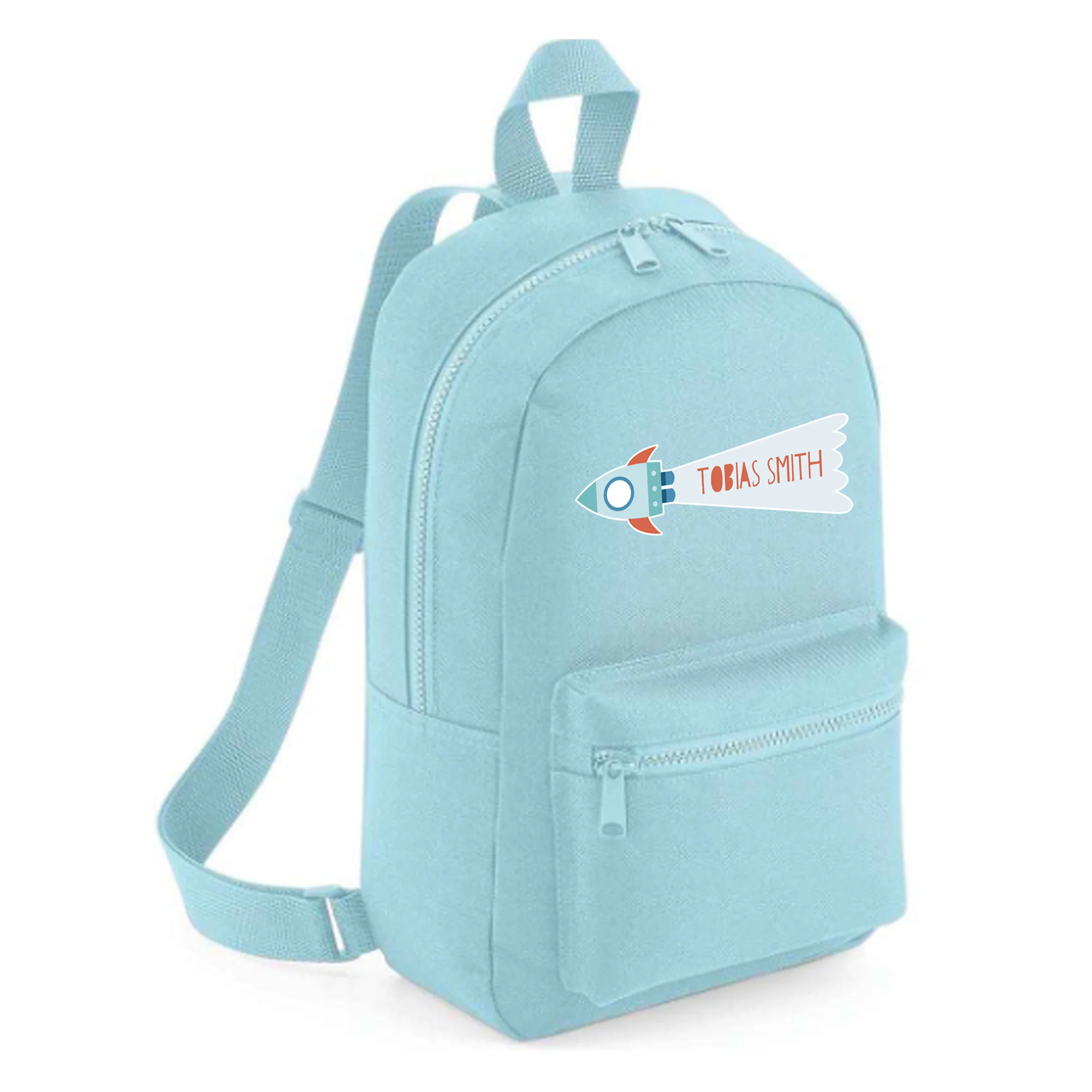 Personalised Kids 7L Backpack - Rocket Design - Image 7