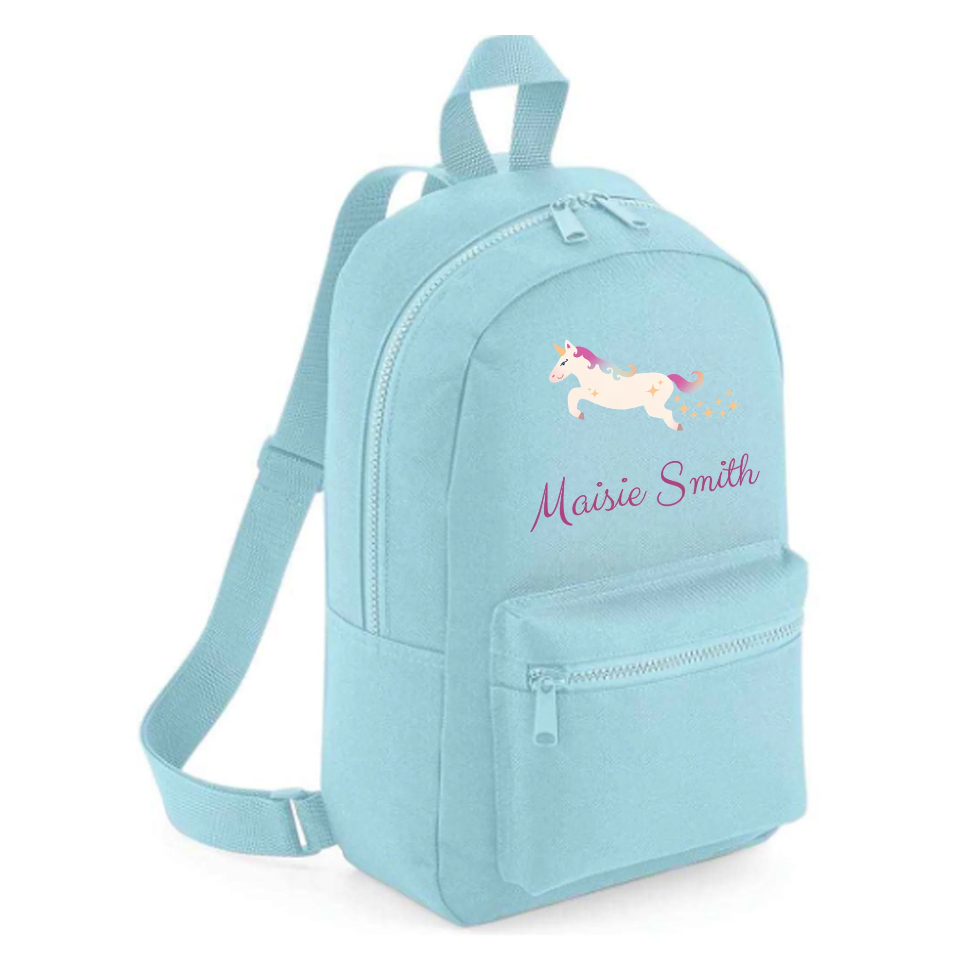 Personalised Kids 7L Backpack - Unicorn Design - Image 2